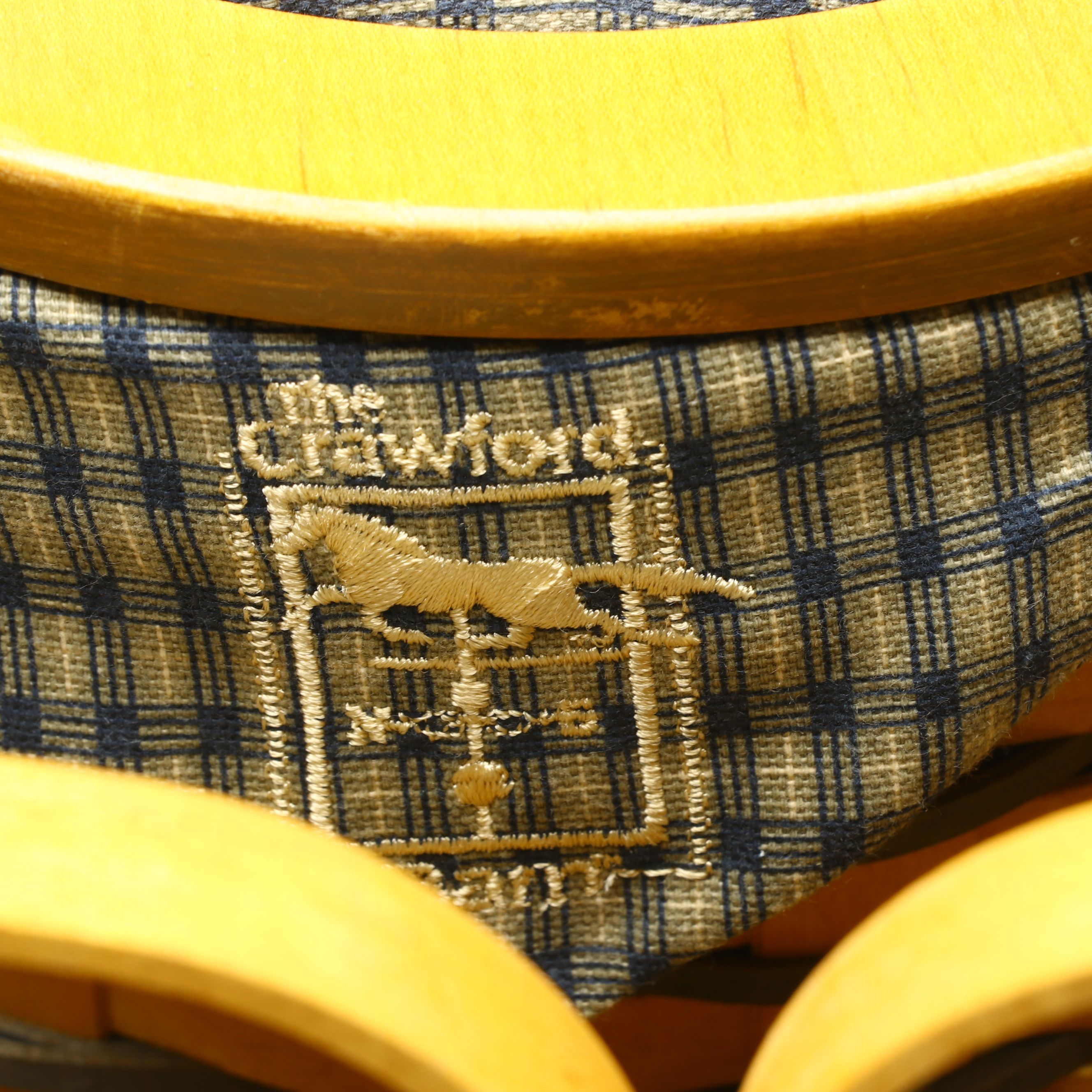 Longaberger Handwoven Maple Baskets with Print