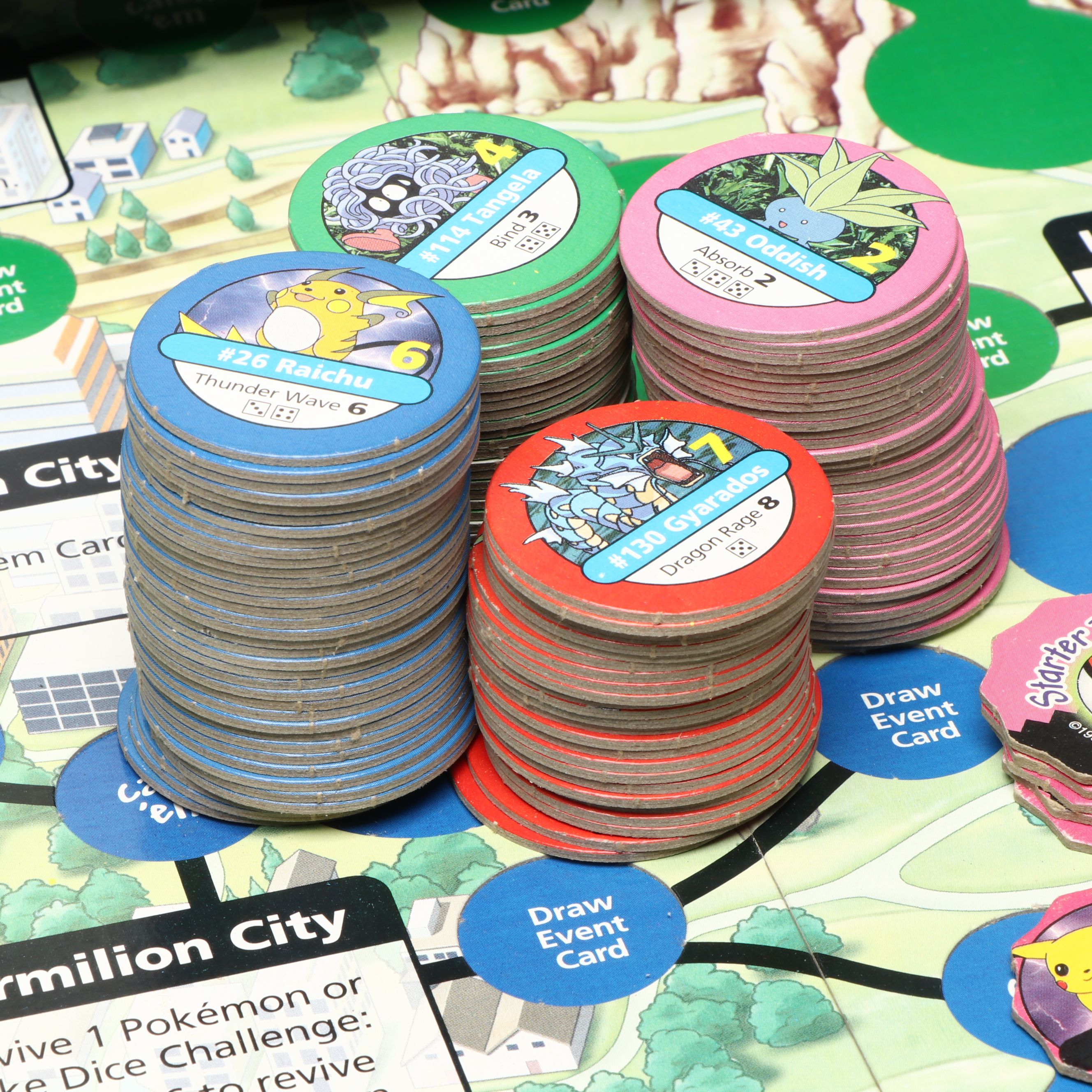 Pokémon Japanese Cards with Milton Bradley "Master Trainer" Board Game