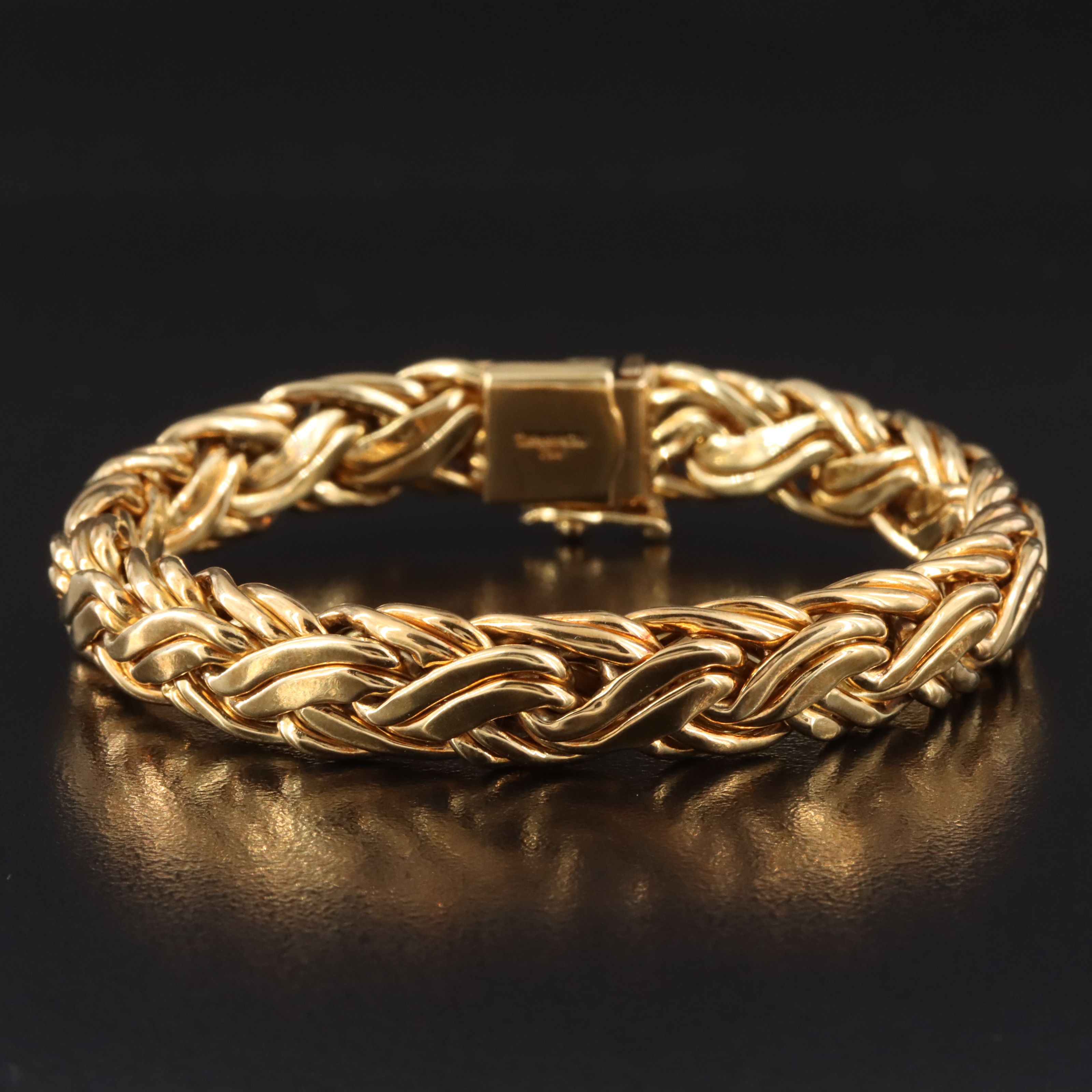 Tiffany & Co. 18K Braided Chain Bracelet