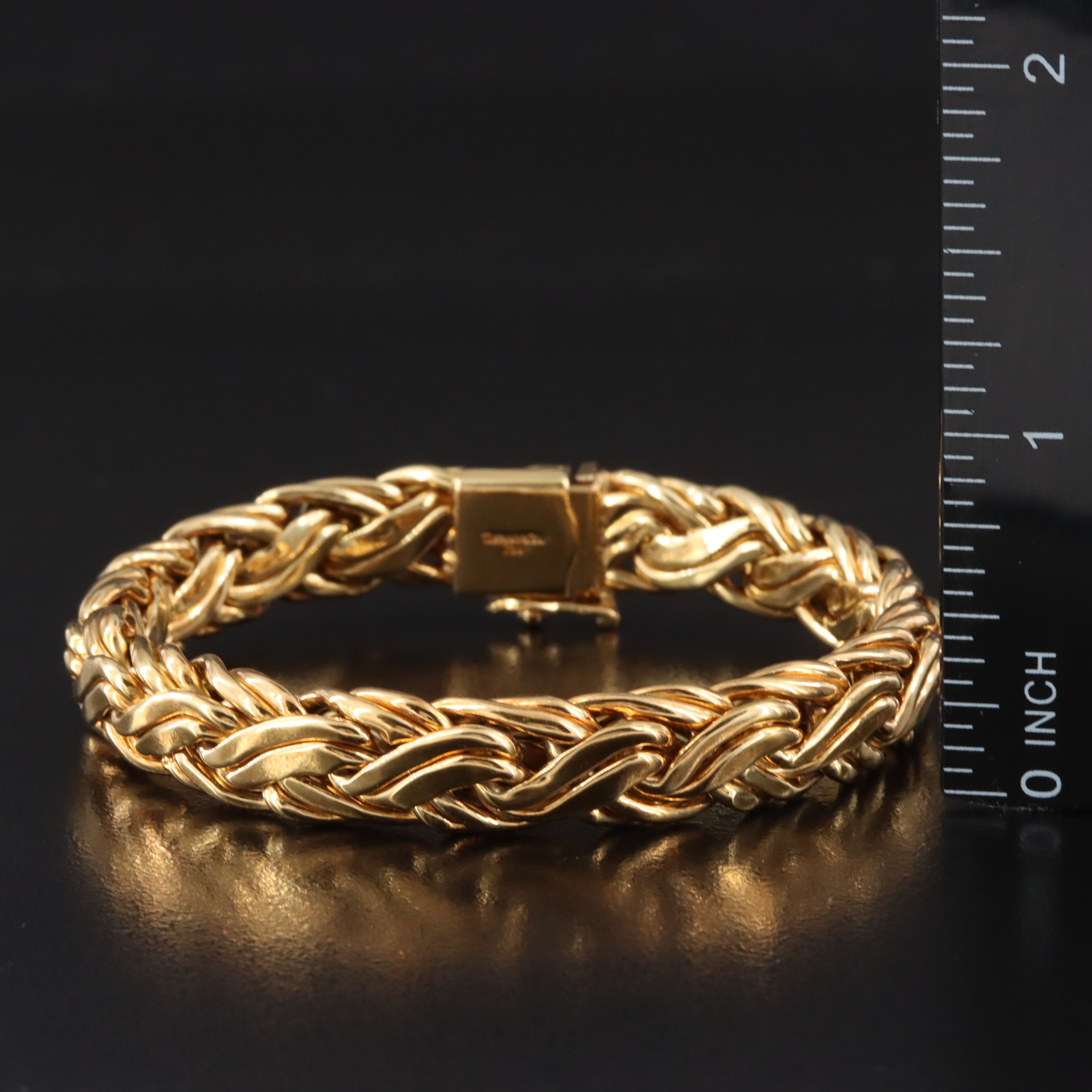 Tiffany & Co. 18K Braided Chain Bracelet