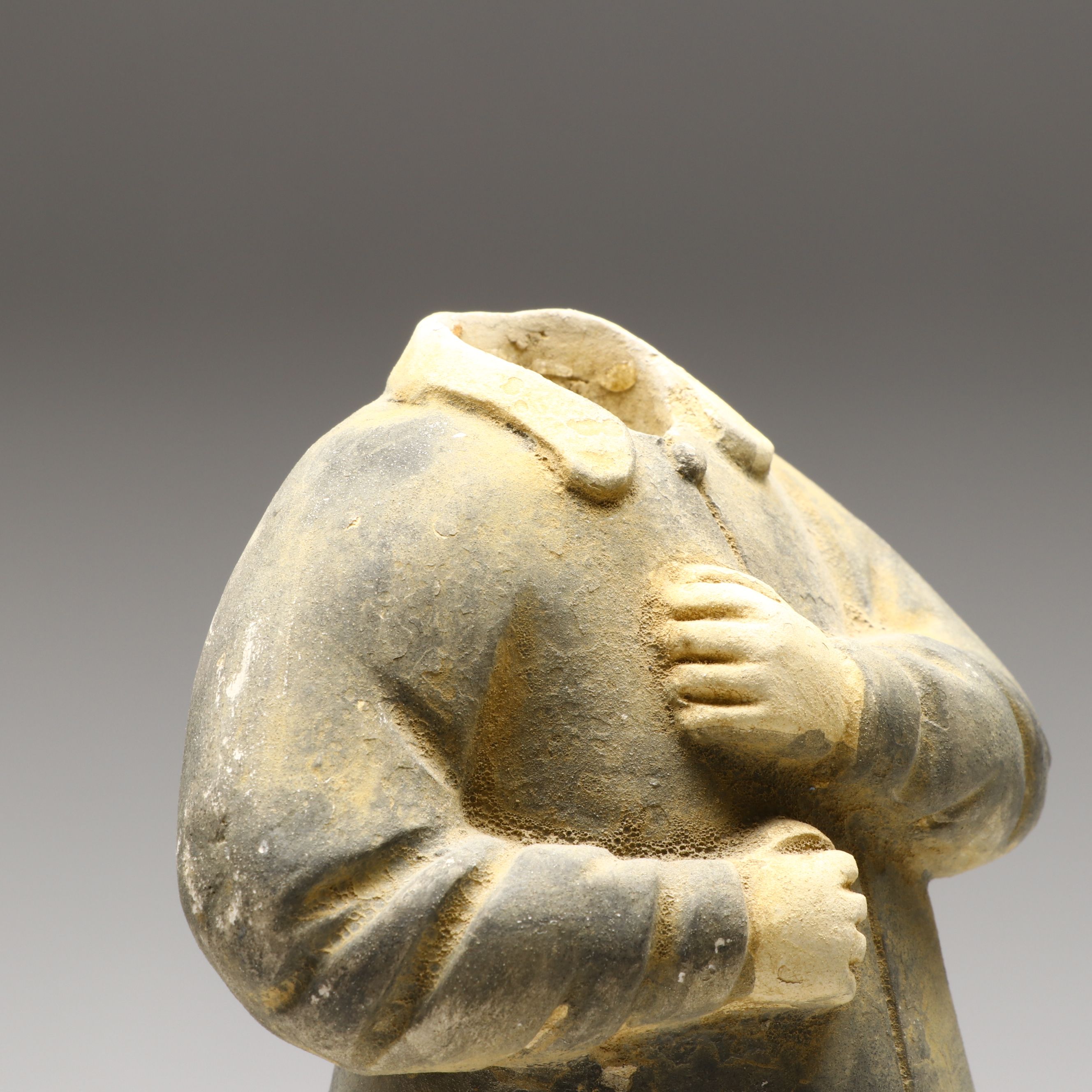 Chinese Sancai Glaze Ceramic Horse and Rider Figures