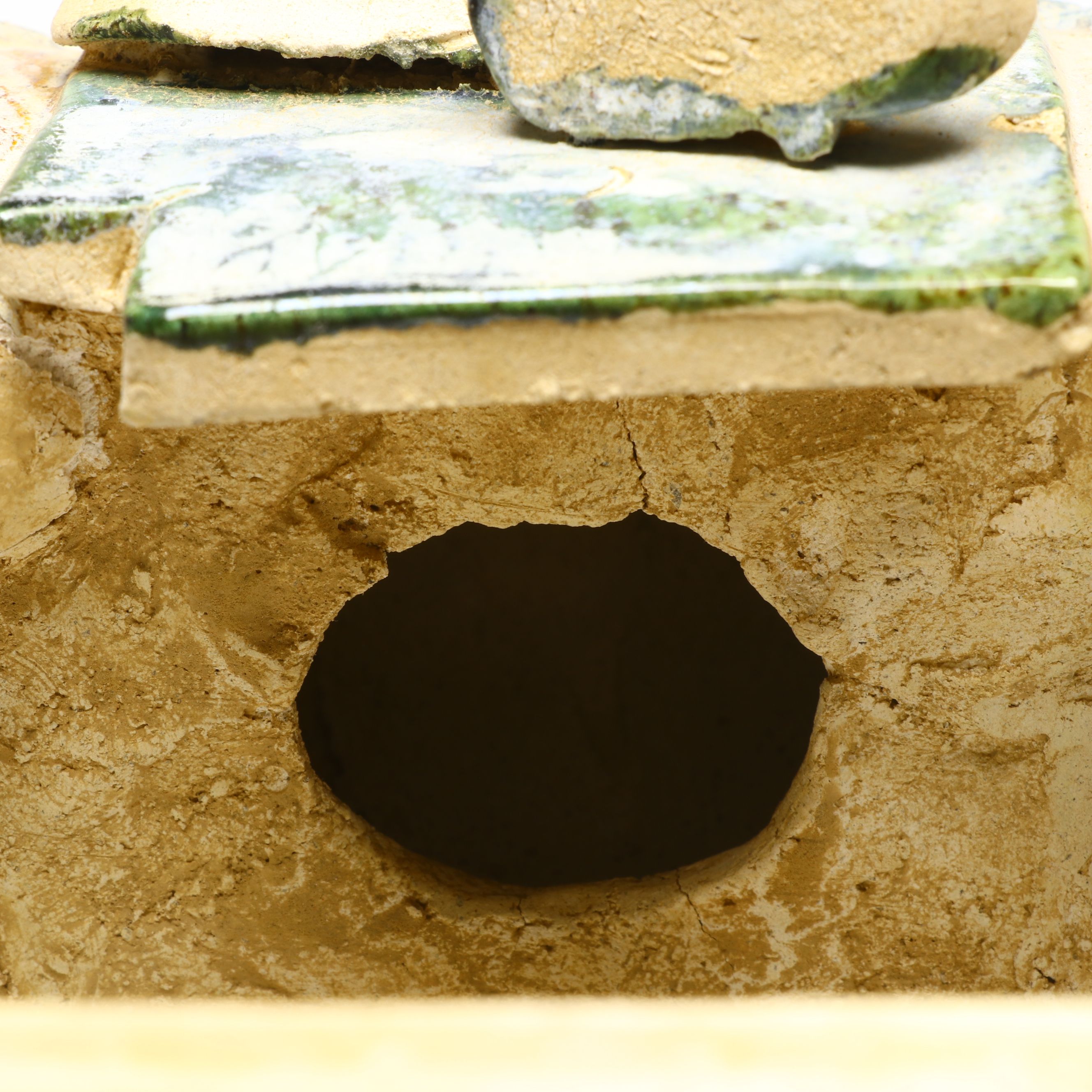 Chinese Sancai Glaze Ceramic Horse and Rider Figures