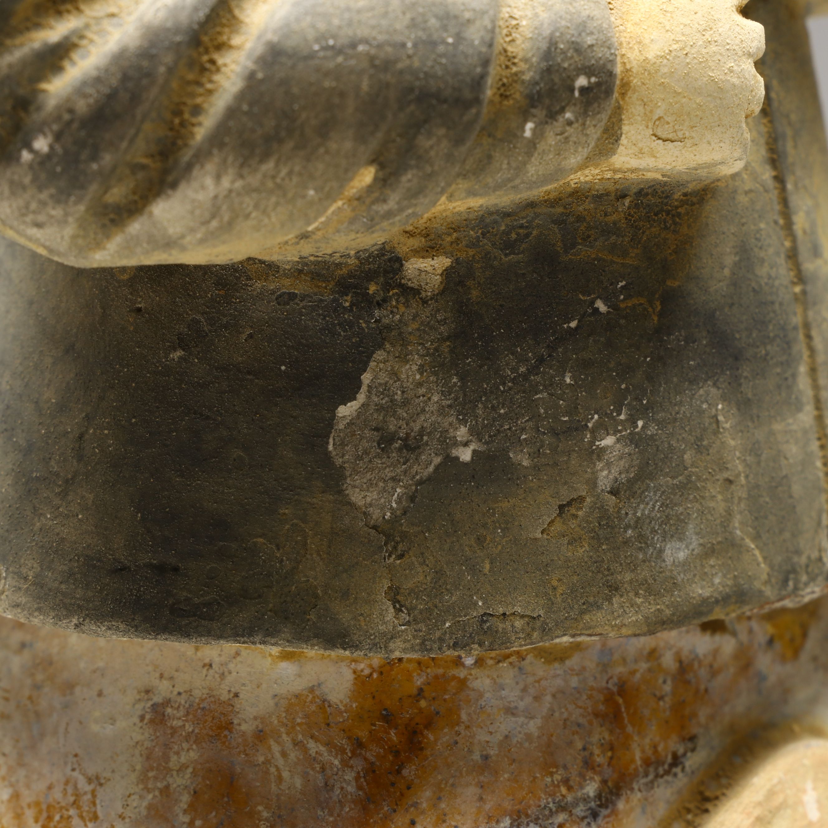 Chinese Sancai Glaze Ceramic Horse and Rider Figures