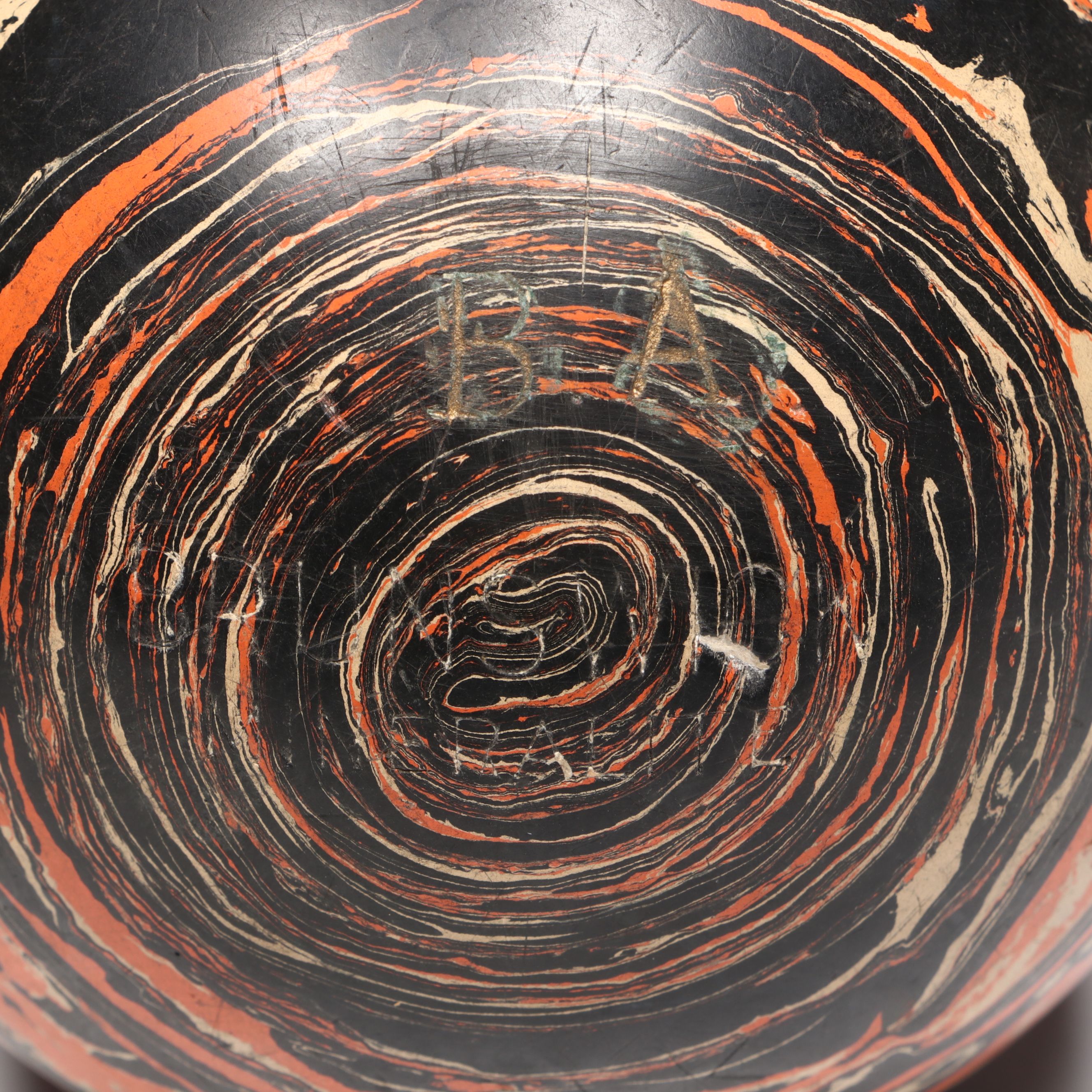 Leather Bowling Bag with Brunswick Marble Finish Bowling Balls