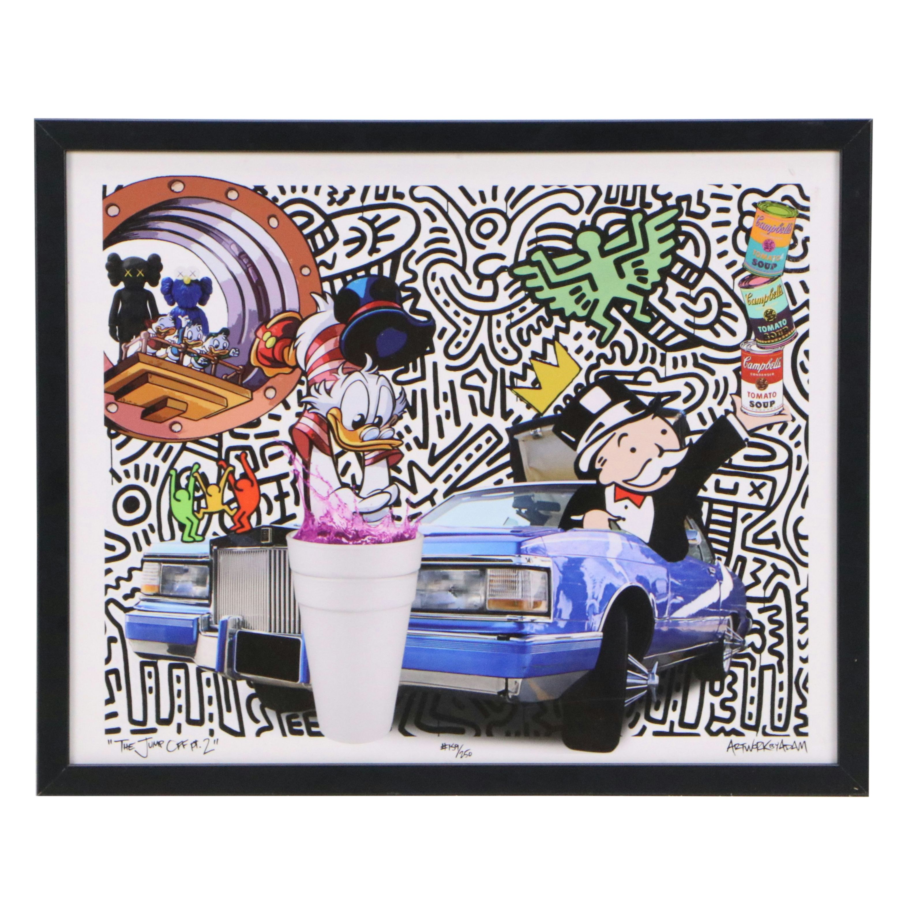 ArtworkByAdam Gicleé "The Jump Off Pt. 2," 21st Century