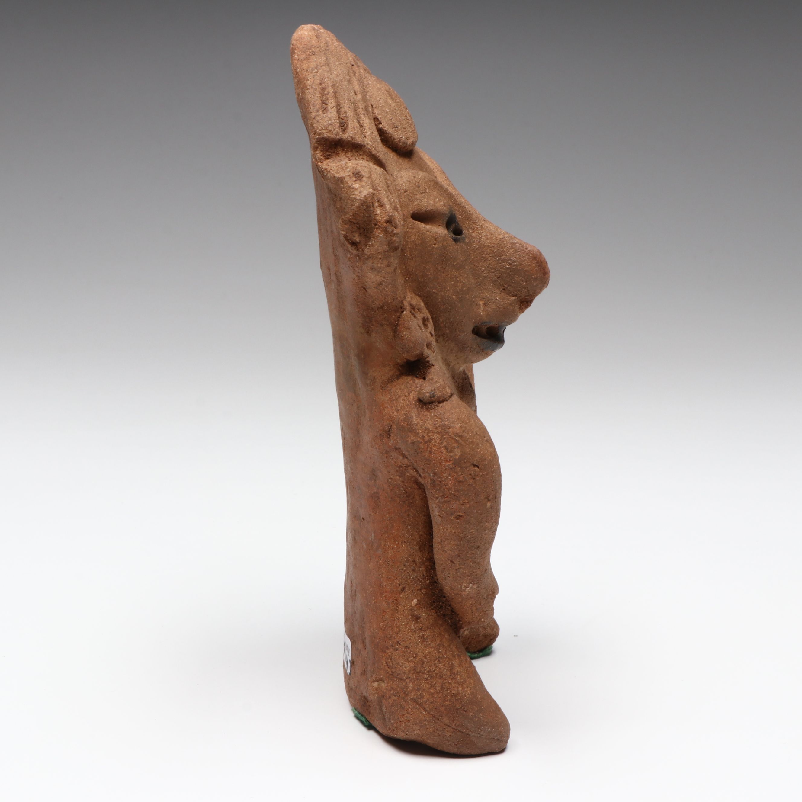 Veracruz Pottery Seated Female Figure, Circa 600–900 CE