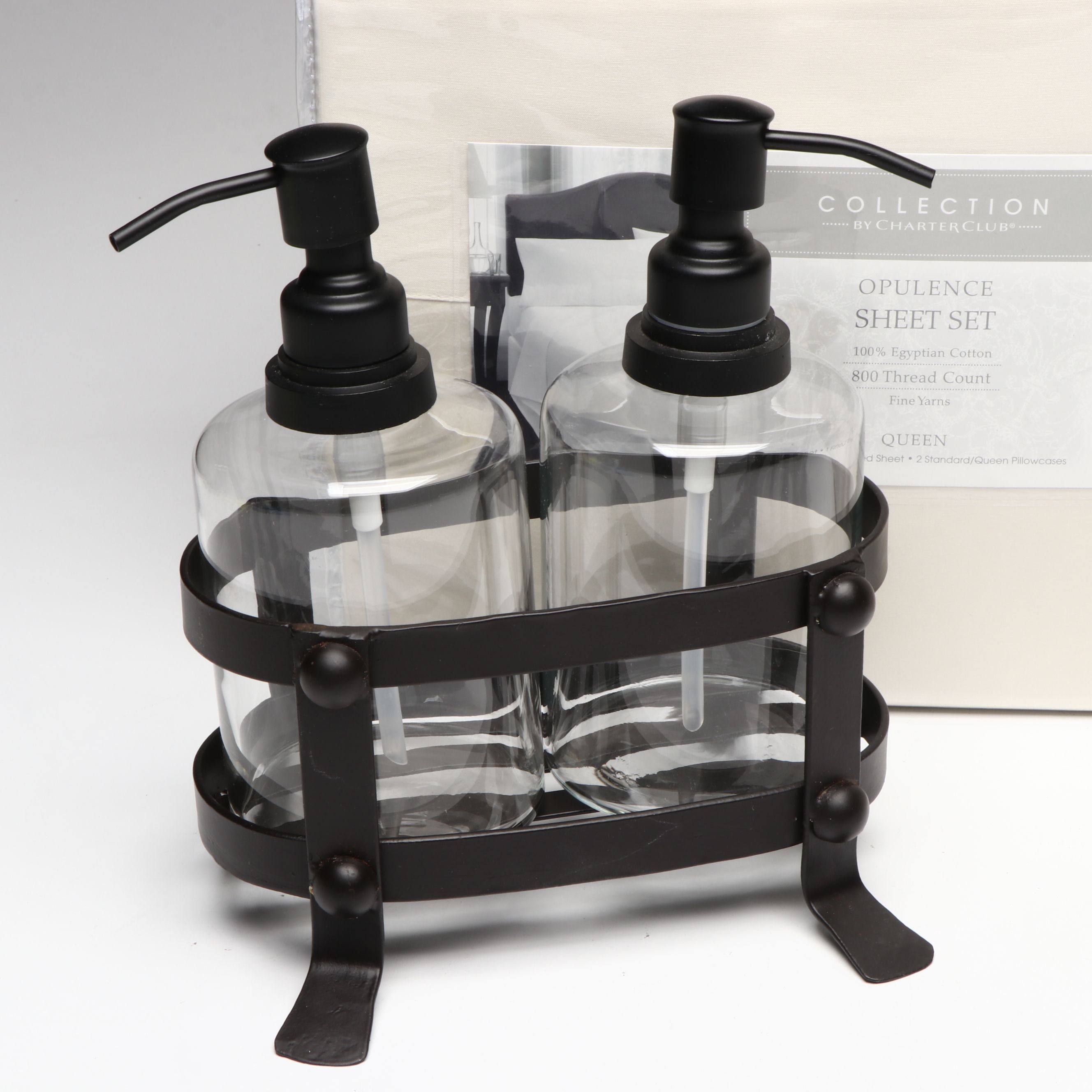 Charter Club "Opulence" Egyptian Cotton Sheet Set with More Bed and Bath Décor