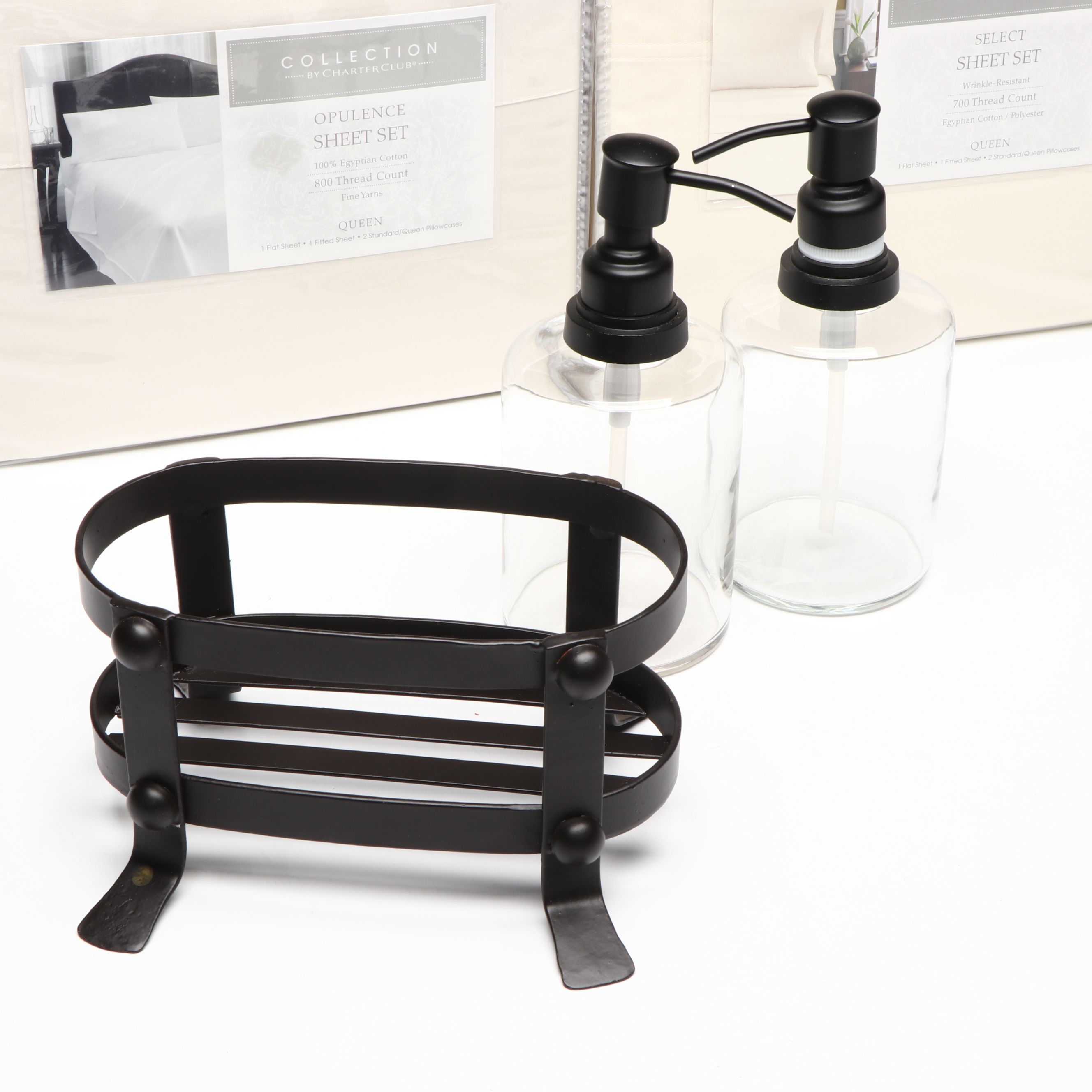 Charter Club "Opulence" Egyptian Cotton Sheet Set with More Bed and Bath Décor