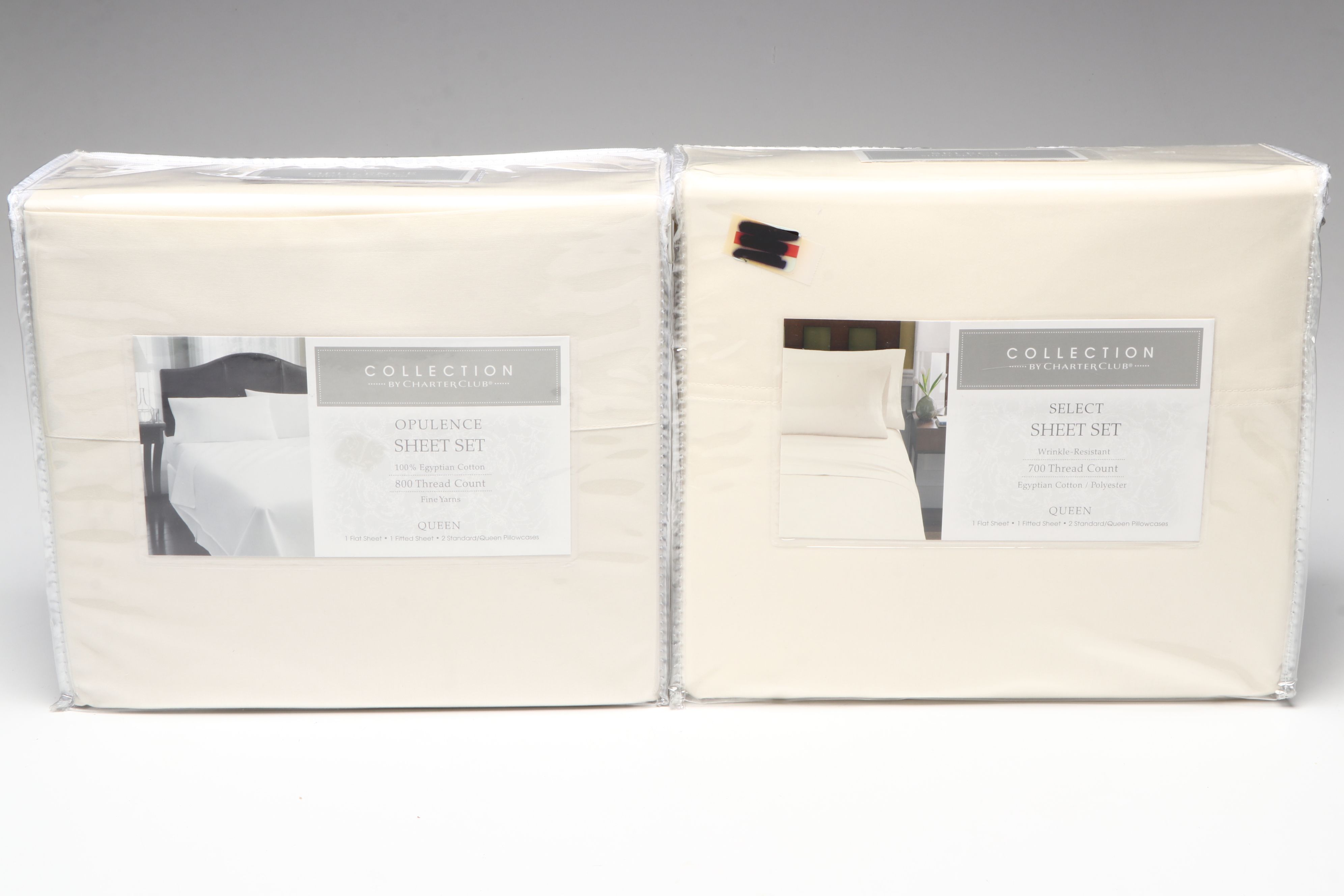 Charter Club "Opulence" Egyptian Cotton Sheet Set with More Bed and Bath Décor