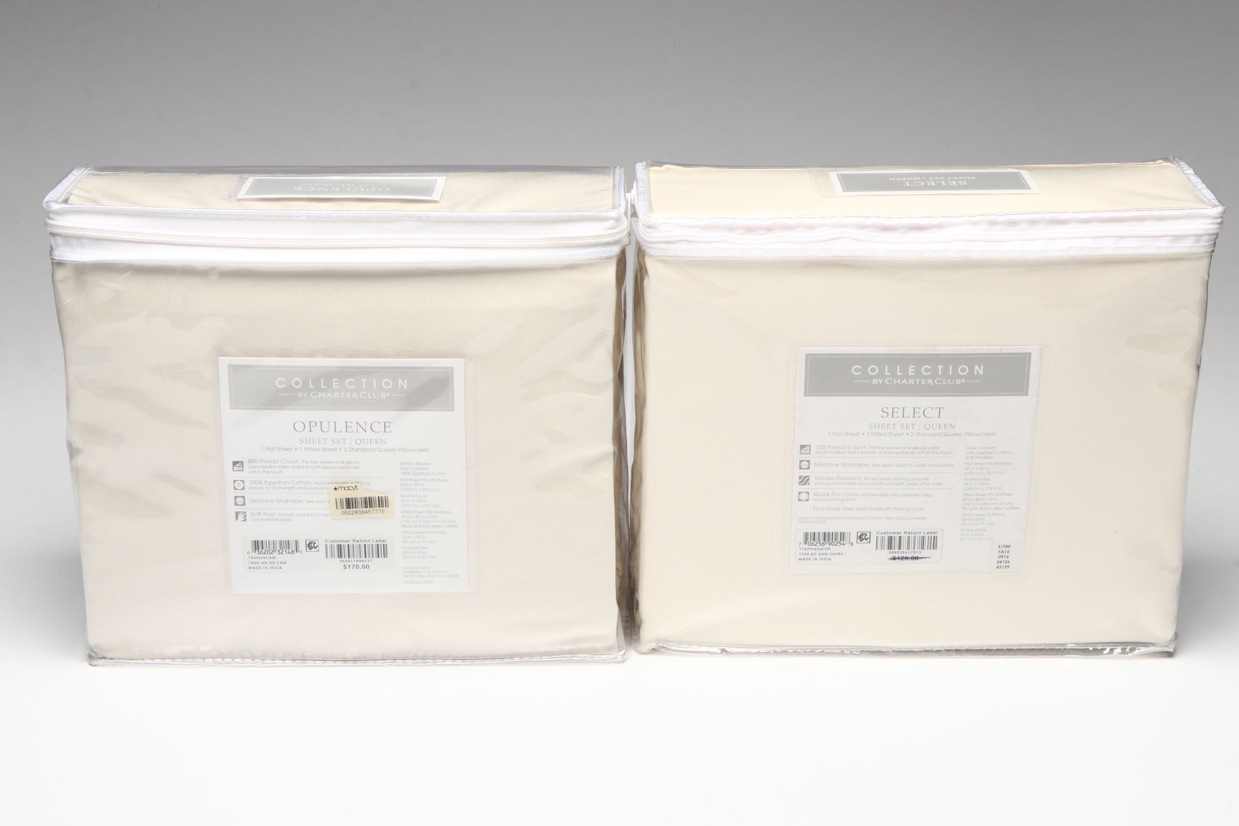 Charter Club "Opulence" Egyptian Cotton Sheet Set with More Bed and Bath Décor