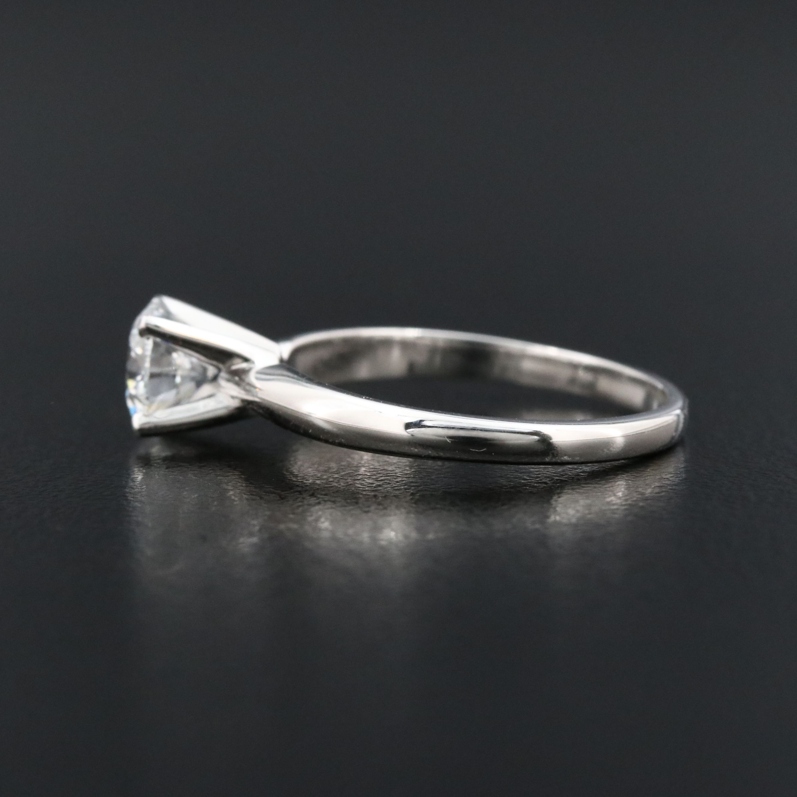 14K 1.08 CT Lab Grown Diamond Solitaire Ring