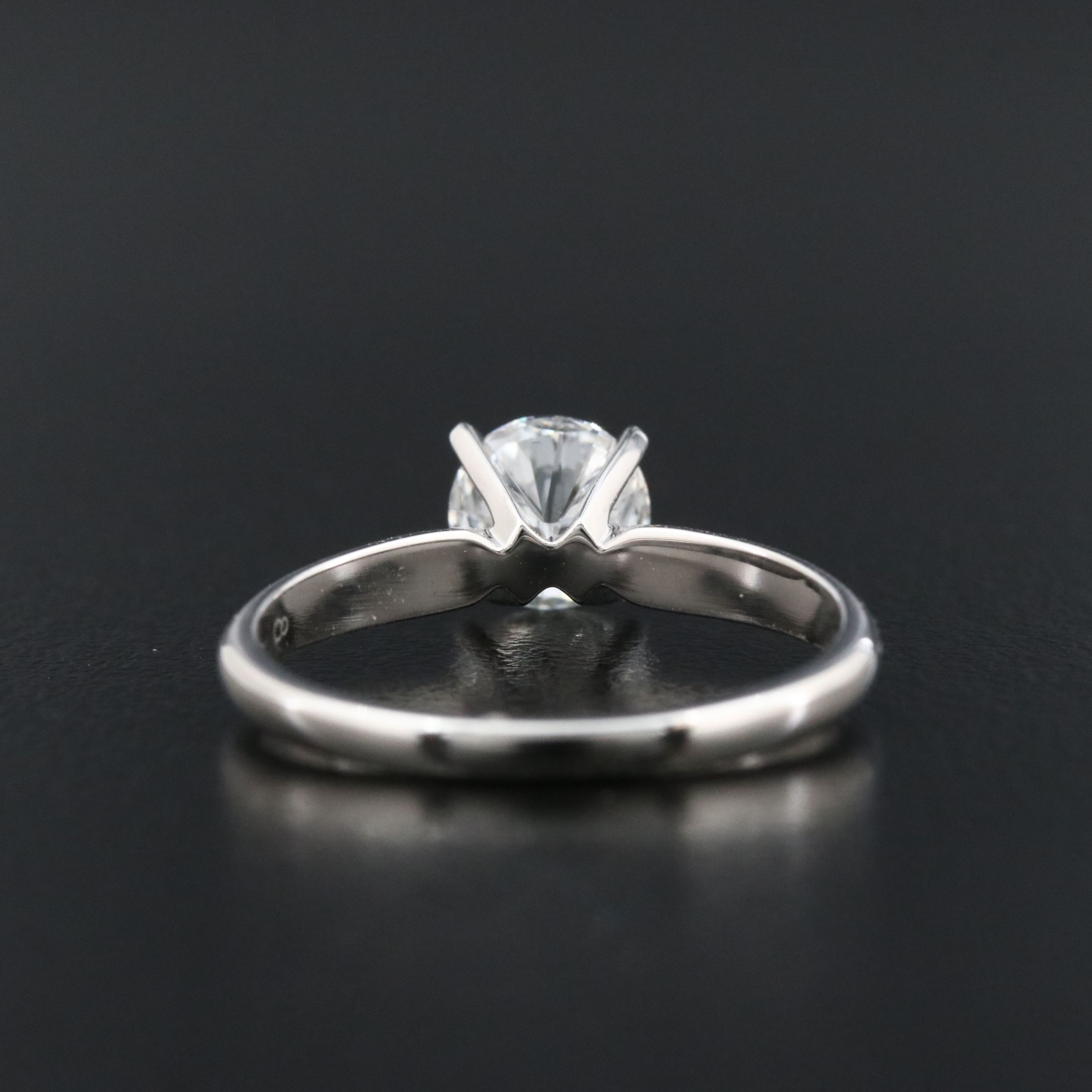14K 1.08 CT Lab Grown Diamond Solitaire Ring