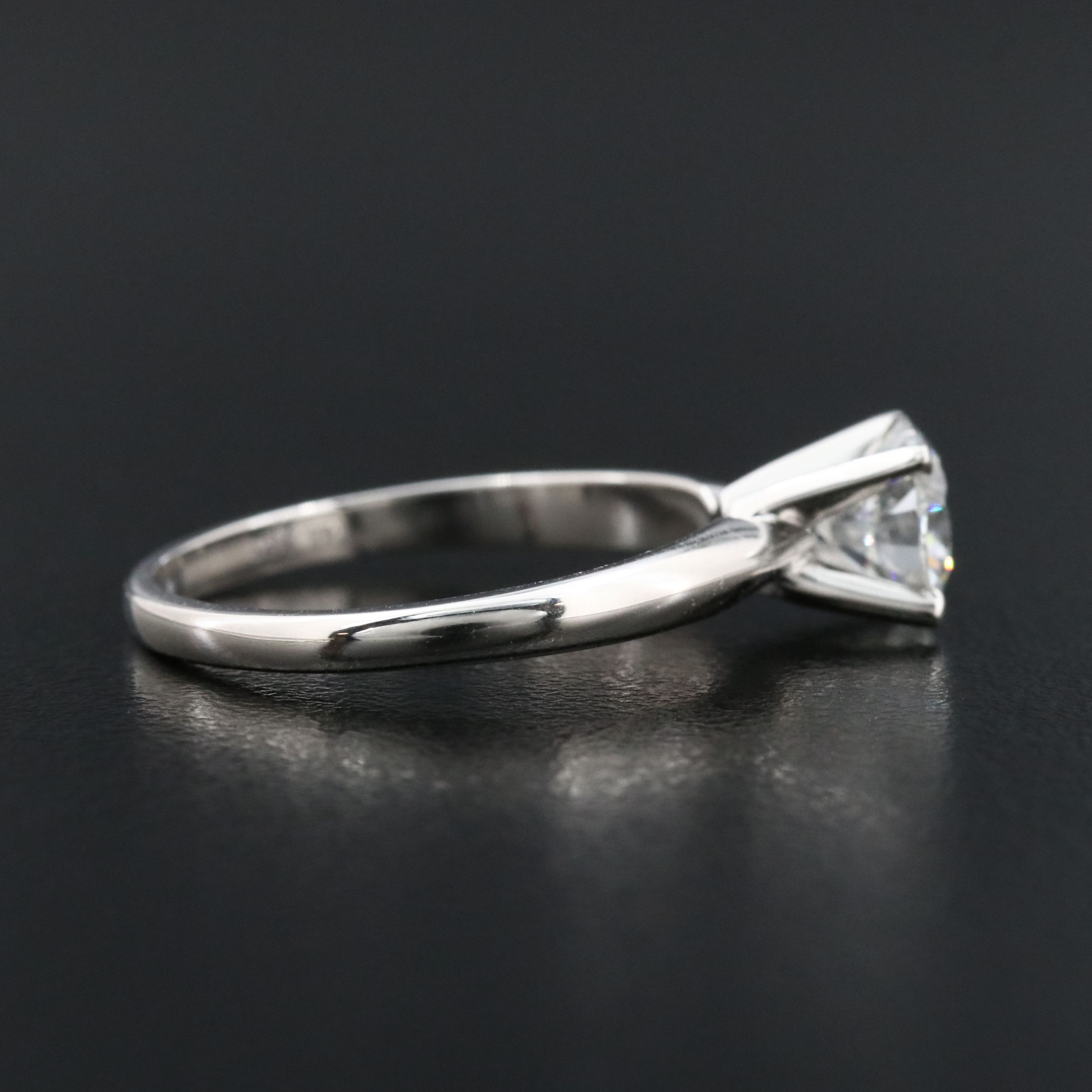 14K 1.08 CT Lab Grown Diamond Solitaire Ring