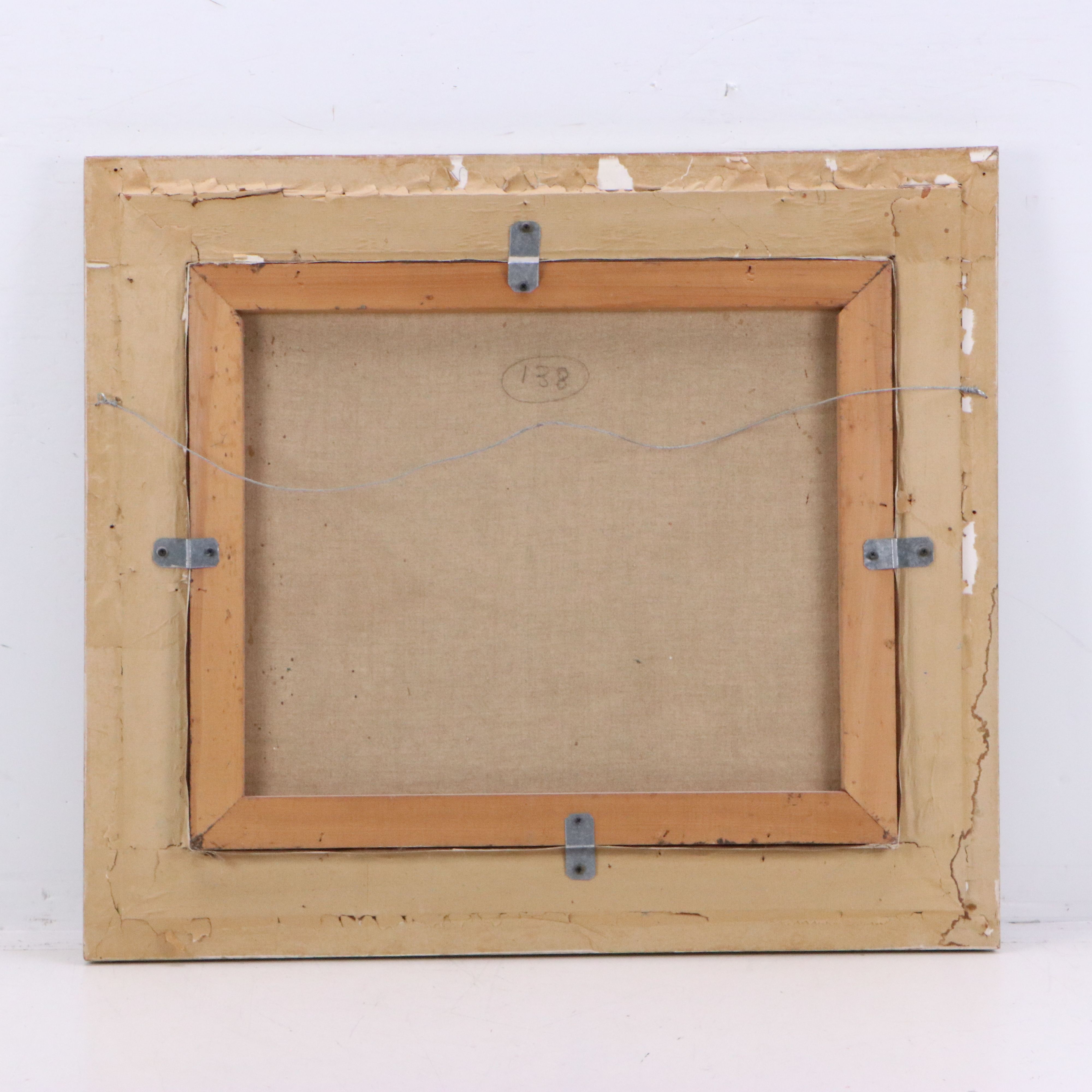 Luis Hourgras Oil Painting "Paris," 1969