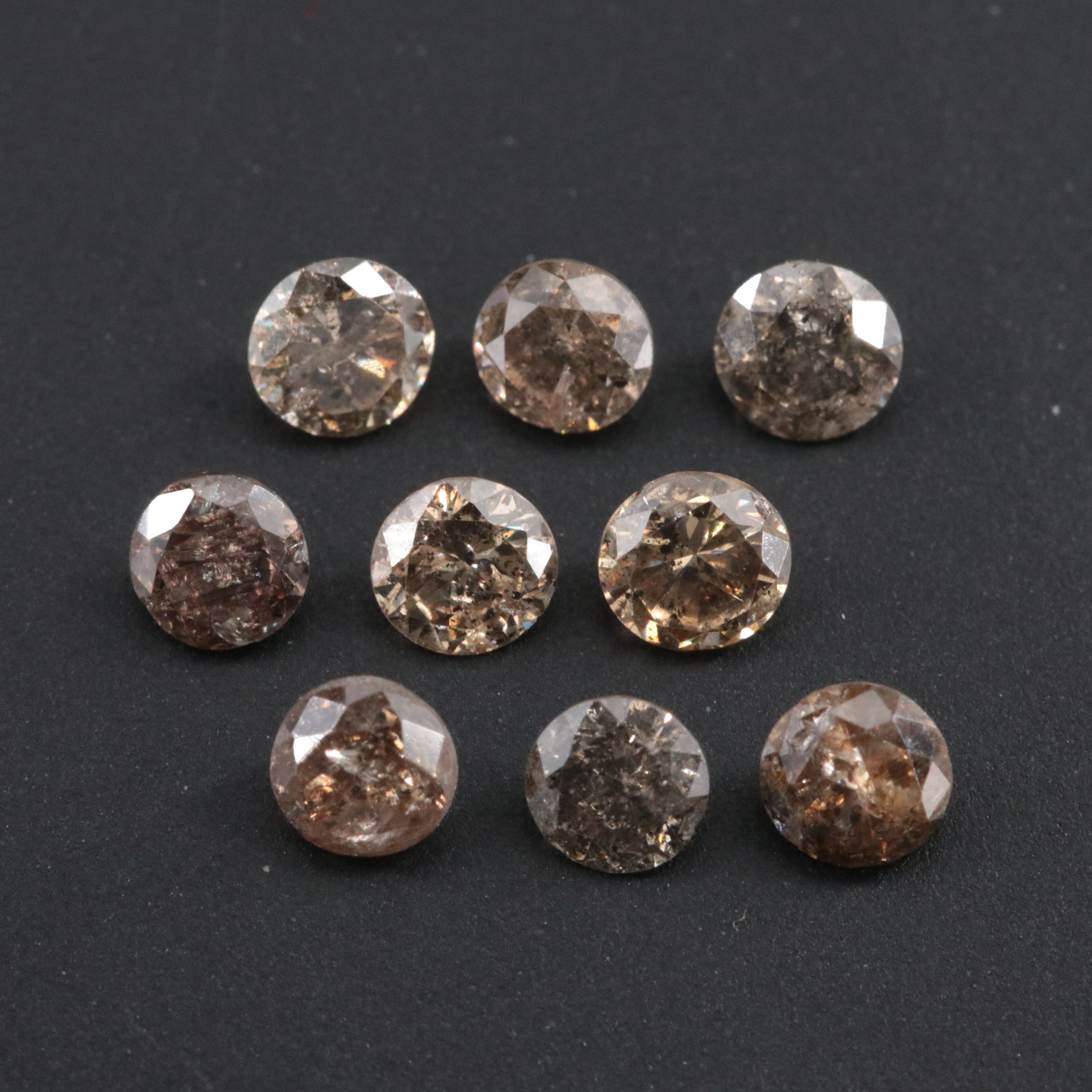 Loose 1.06 CTW Diamond Lot Including Fancy Brown