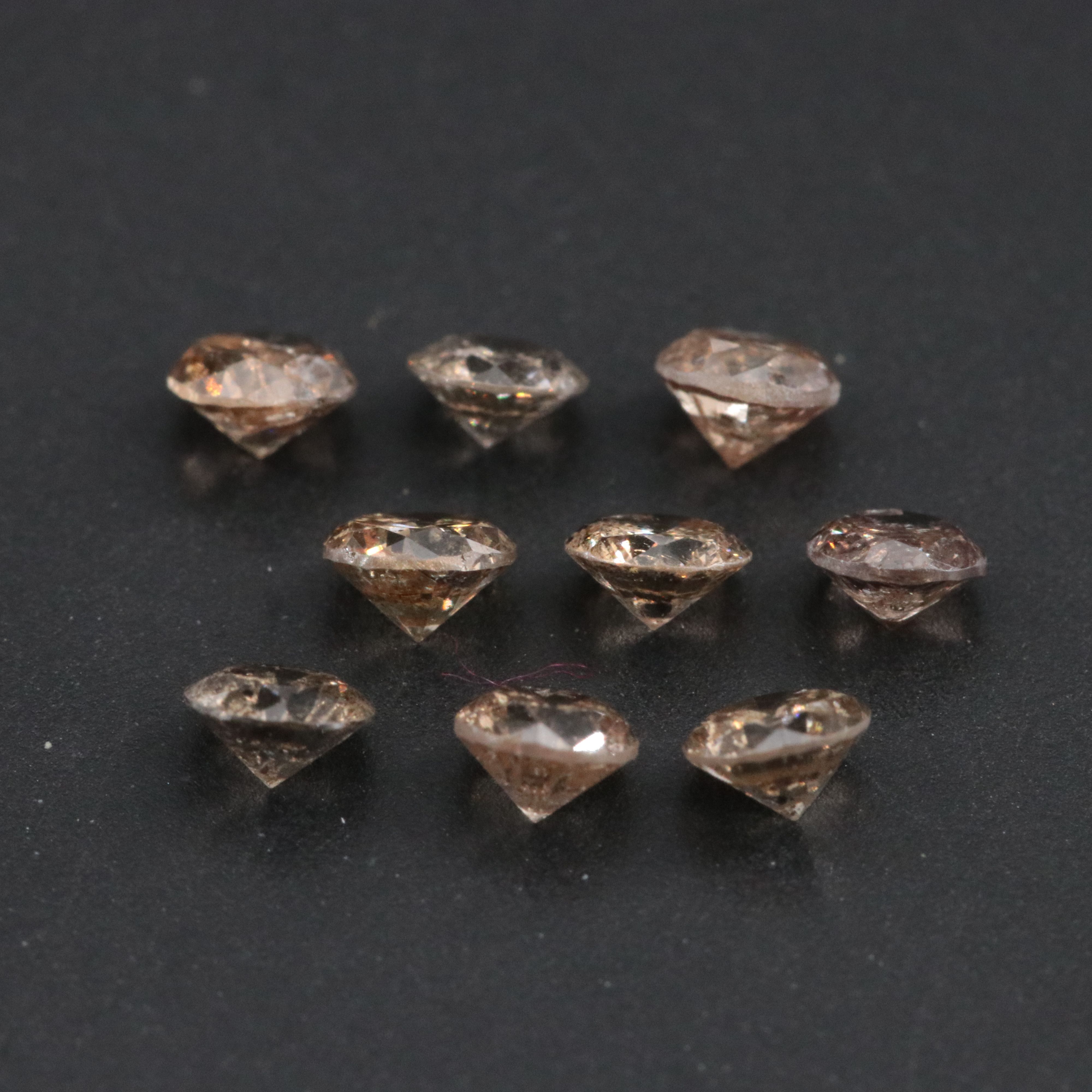 Loose 1.06 CTW Diamond Lot Including Fancy Brown