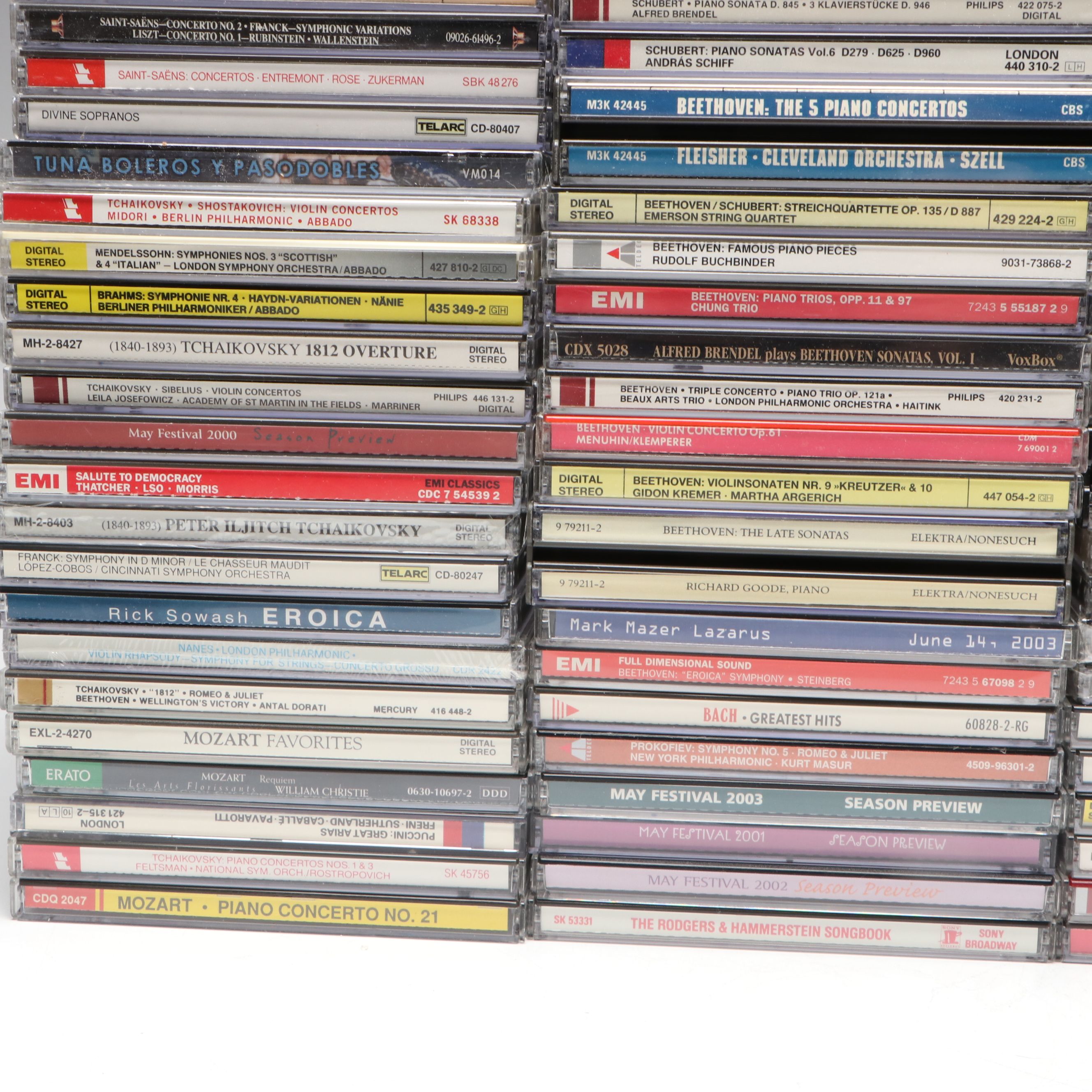 Mozart, Beethoven, Tchaikovsky and More Classical and Orchestral CDs