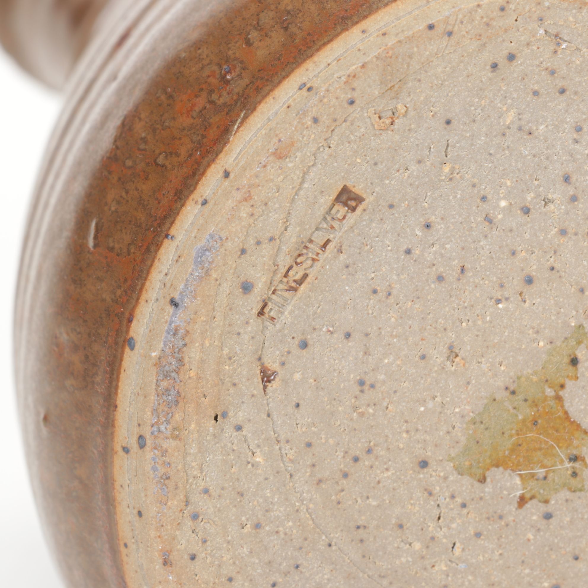 Artisan Wheel-Thrown Pottery Cookie Jar, Bowl, and Pitcher with Denby Ashtray