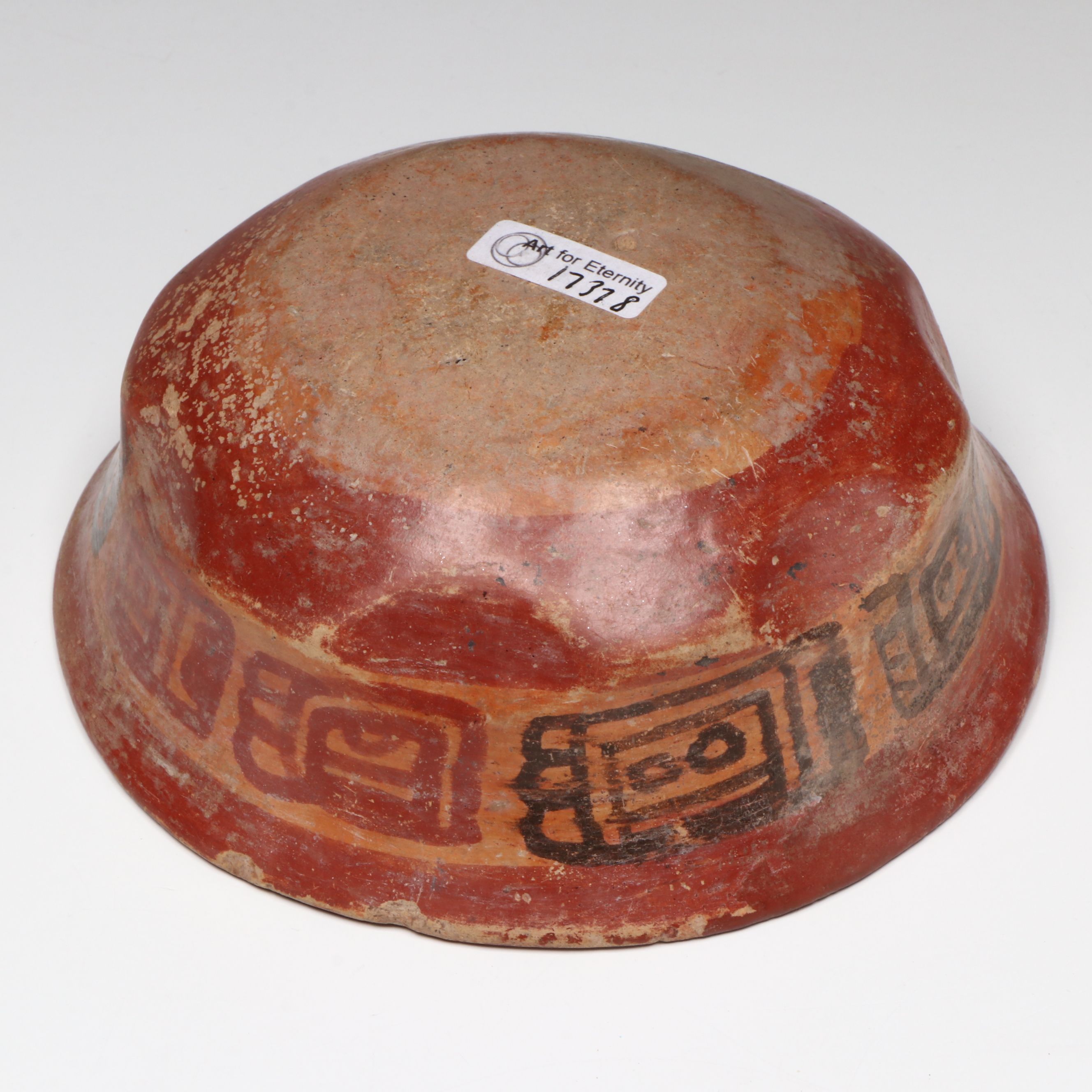 Pre-Columbian Maya Pottery Copador Bowl, Circa 600–900 CE