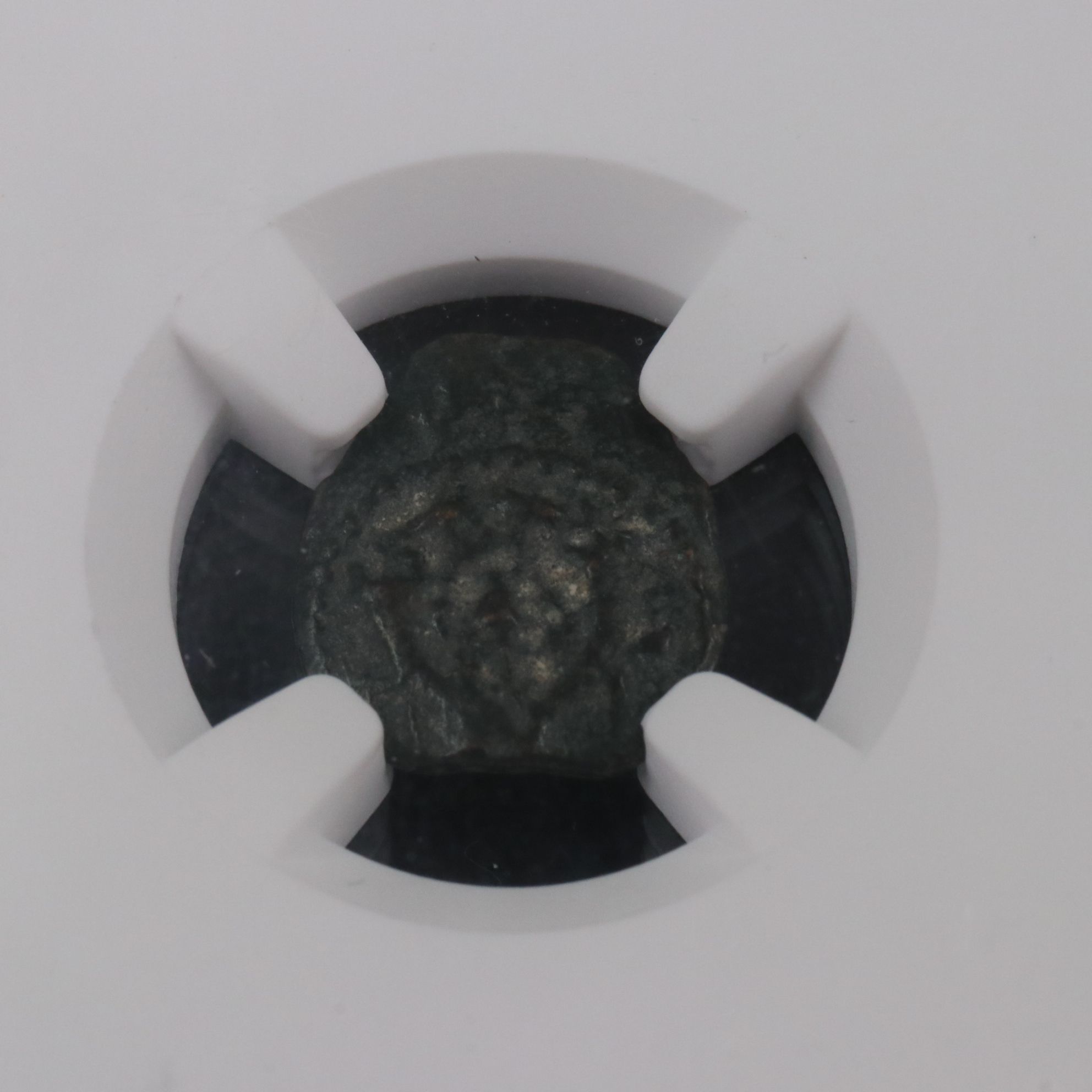 NGC Graded Fine Copper Æ Prutah (Widows mite)