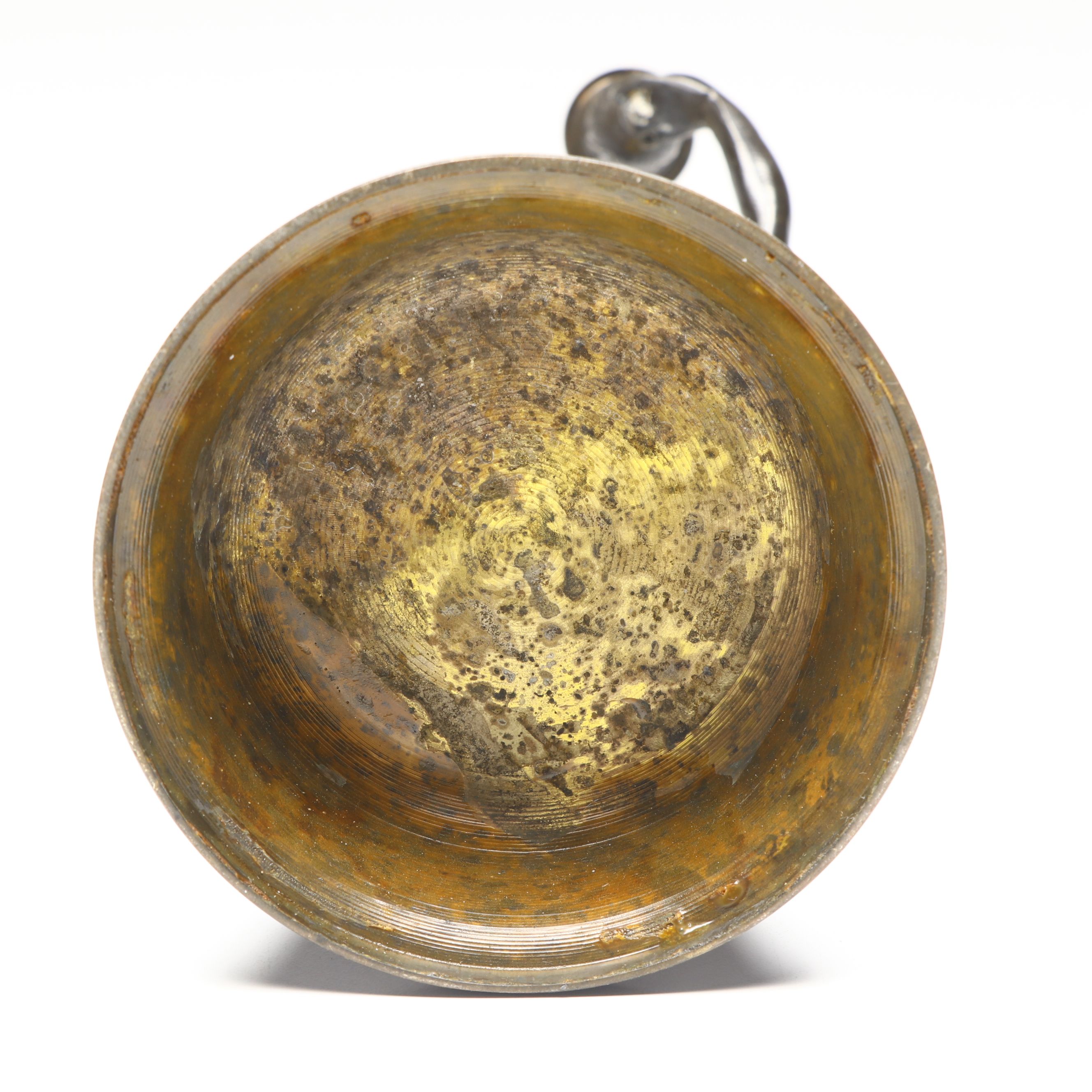 Bronze Finish Figural Candle Holder