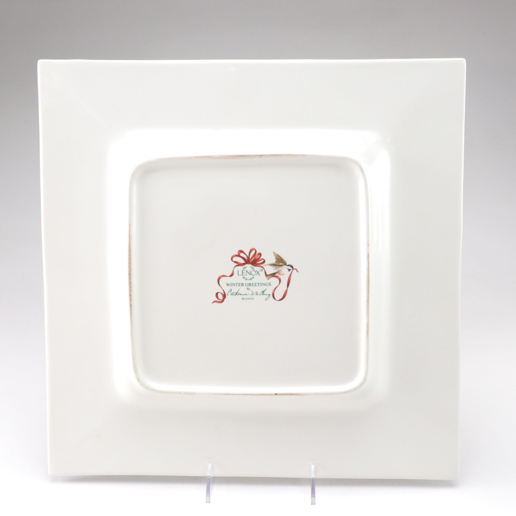 Catherine McClung for Lenox "Winter Greetings" Dinnerware and Serving Pieces