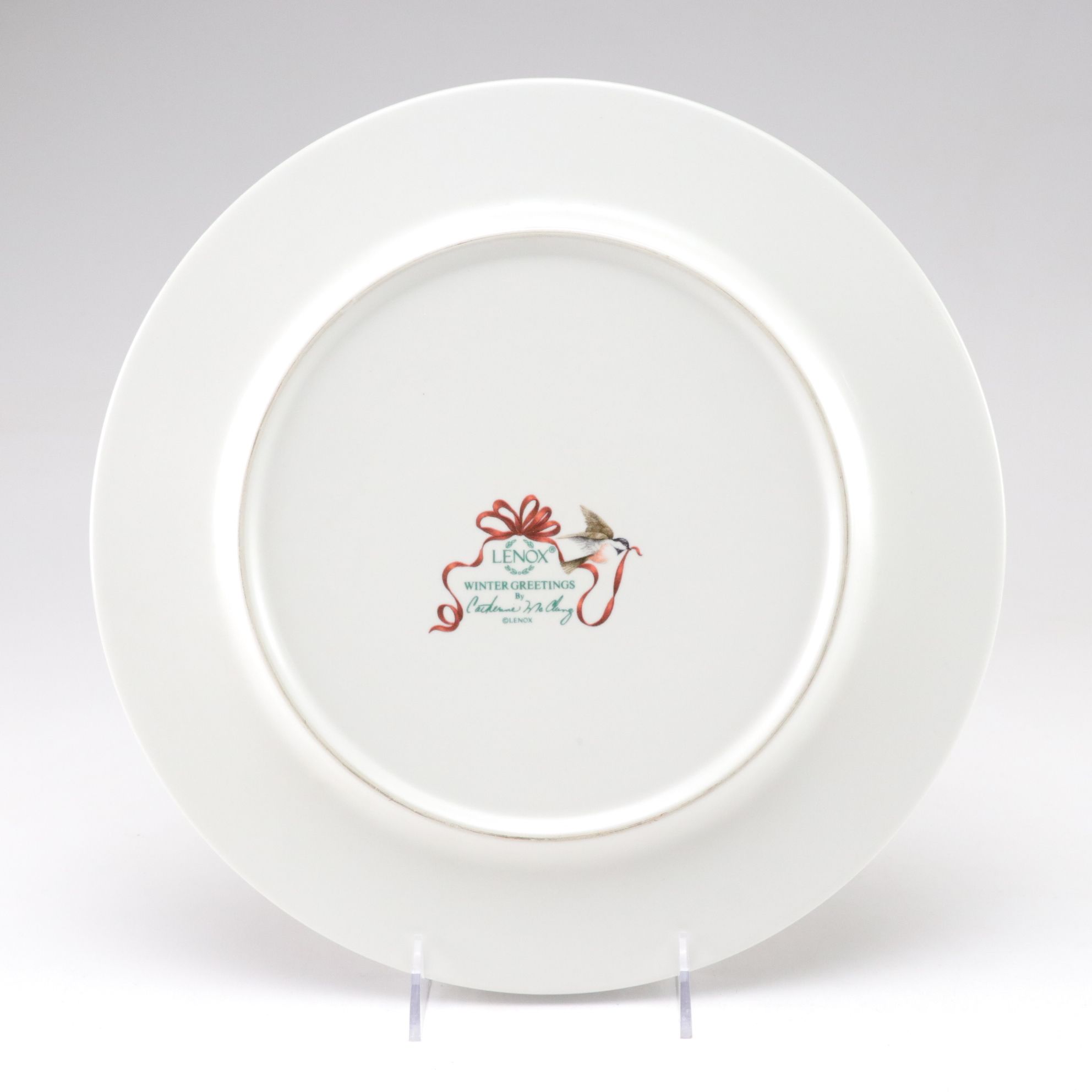 Catherine McClung for Lenox "Winter Greetings" Dinnerware and Serving Pieces