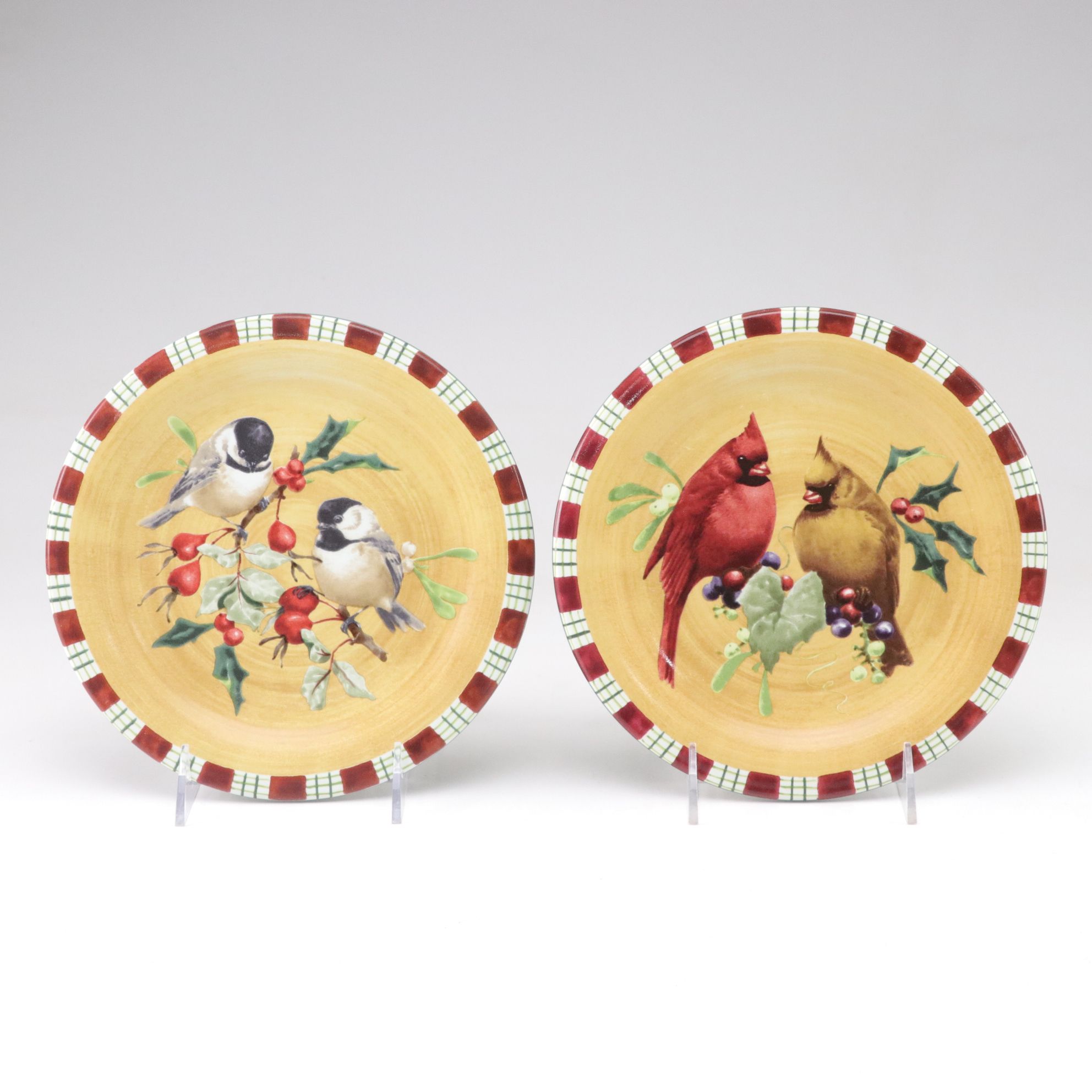 Catherine McClung for Lenox "Winter Greetings" Dinnerware and Serving Pieces