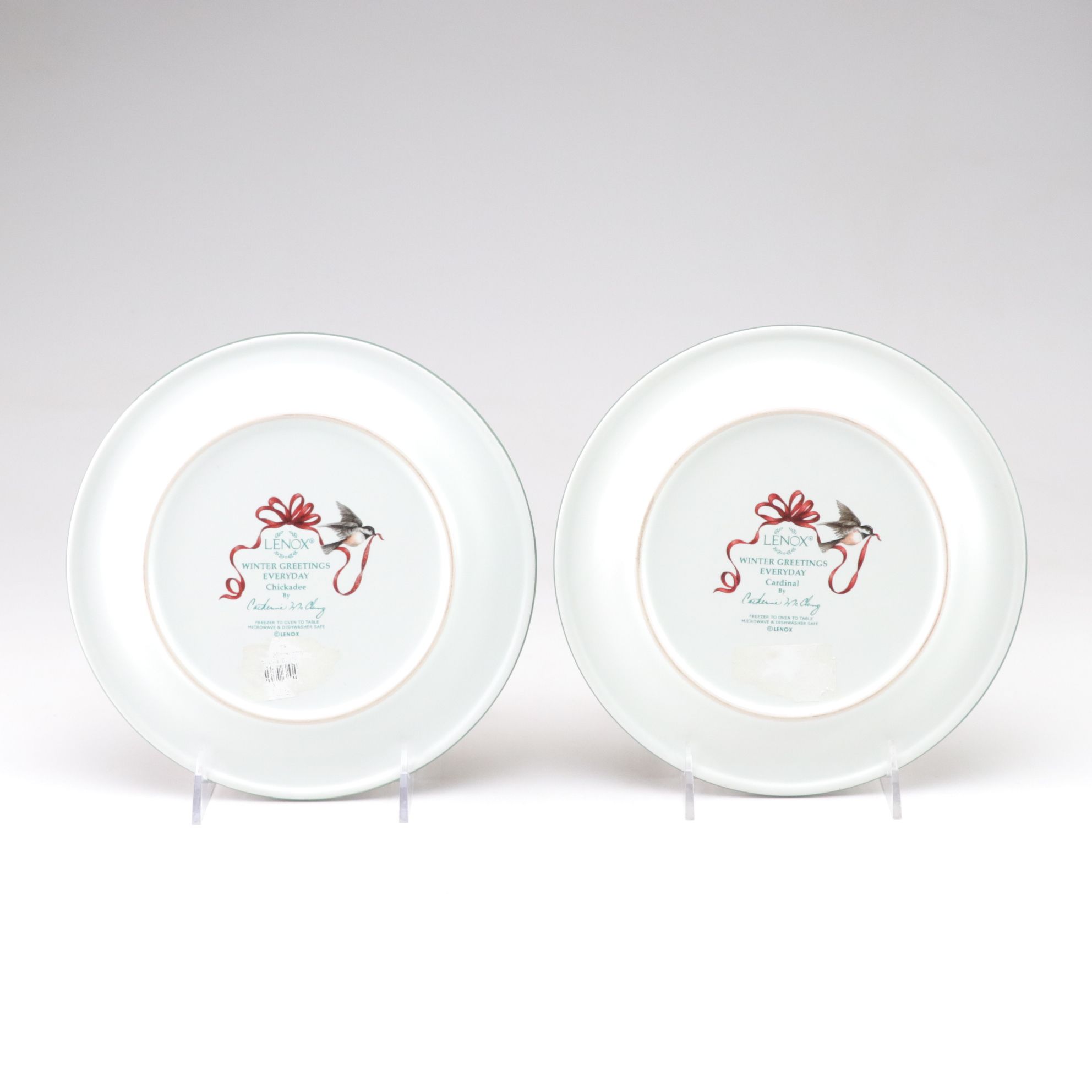 Catherine McClung for Lenox "Winter Greetings" Dinnerware and Serving Pieces