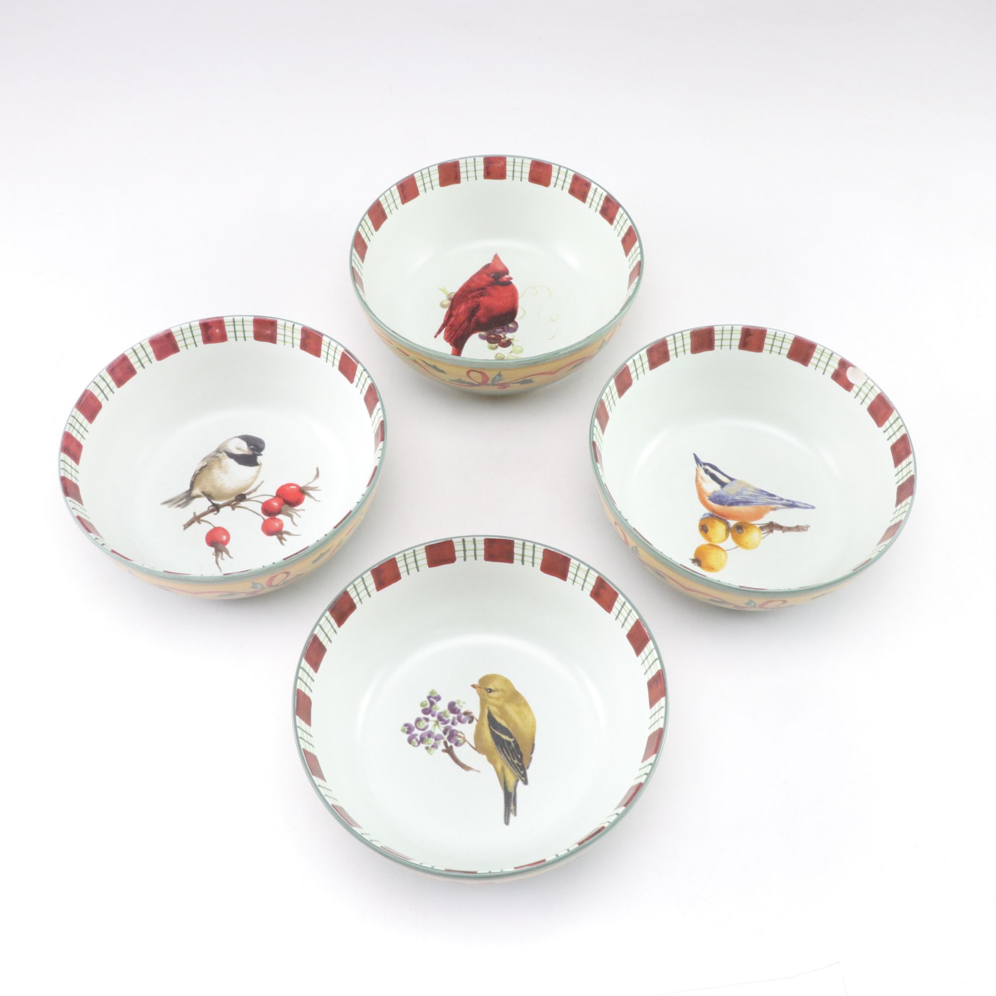 Catherine McClung for Lenox "Winter Greetings" Dinnerware and Serving Pieces