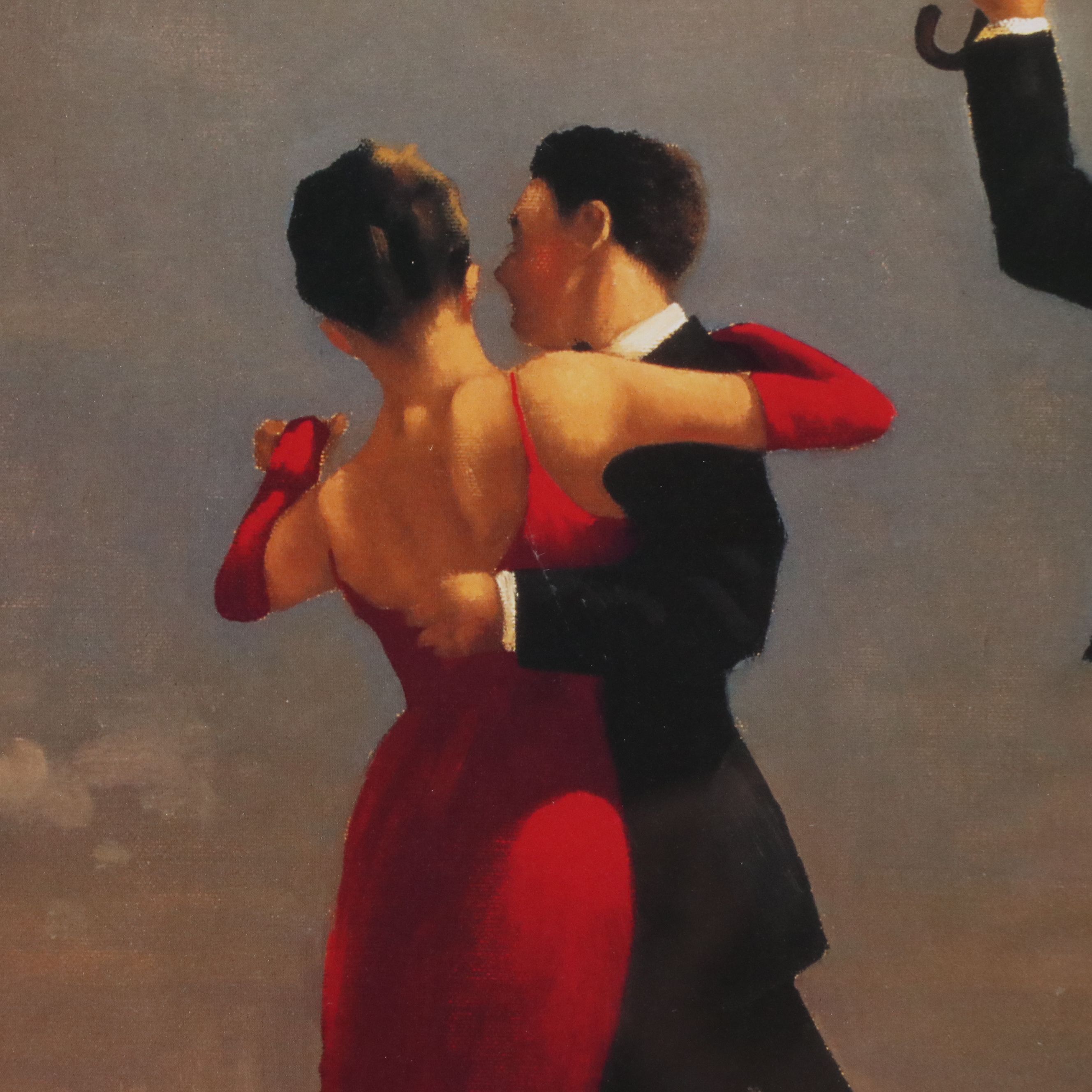 Offset Lithograph After Jack Vettriano "The Singing Butler"