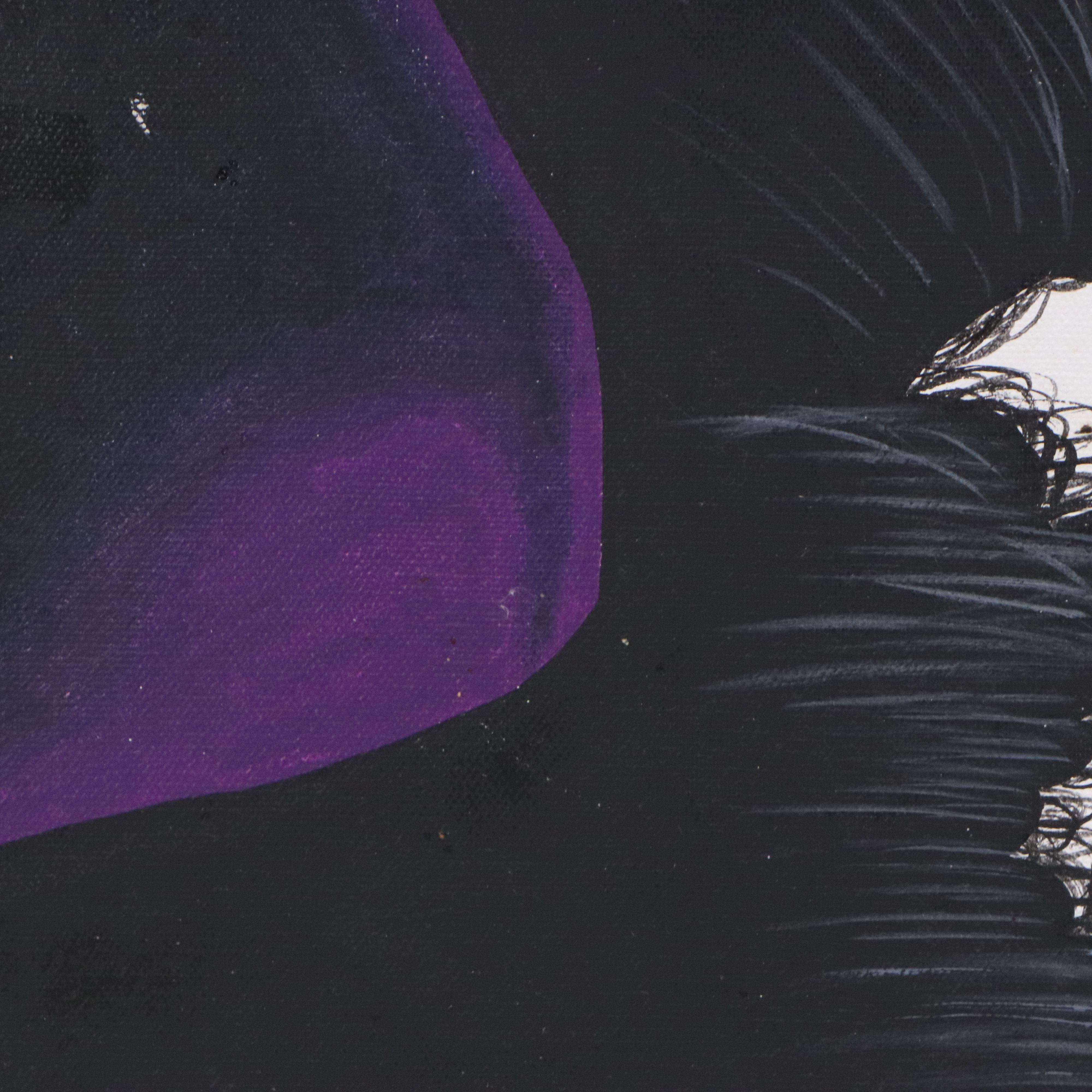 Japanese Portrait Oil Painting, 21st Century