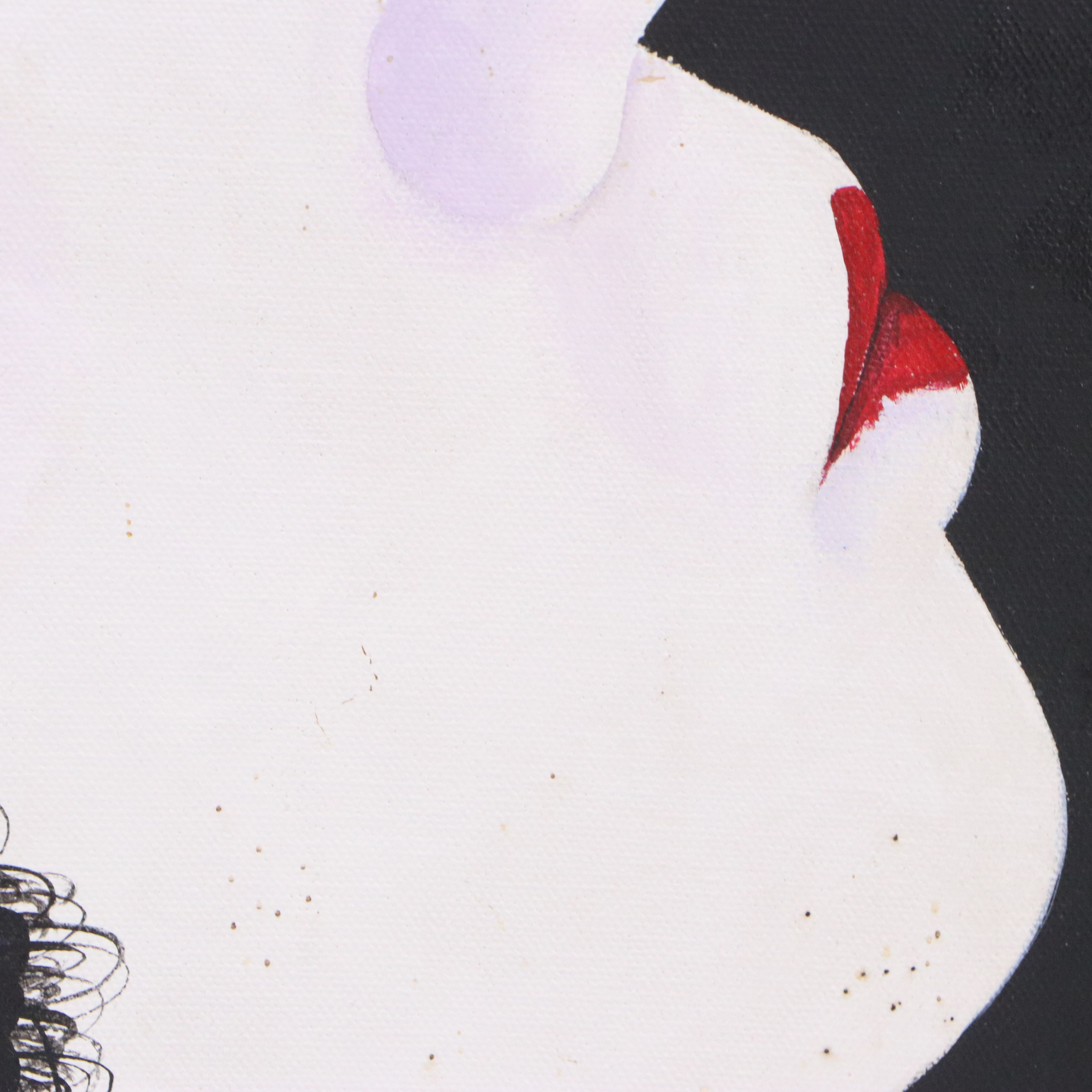 Japanese Portrait Oil Painting, 21st Century