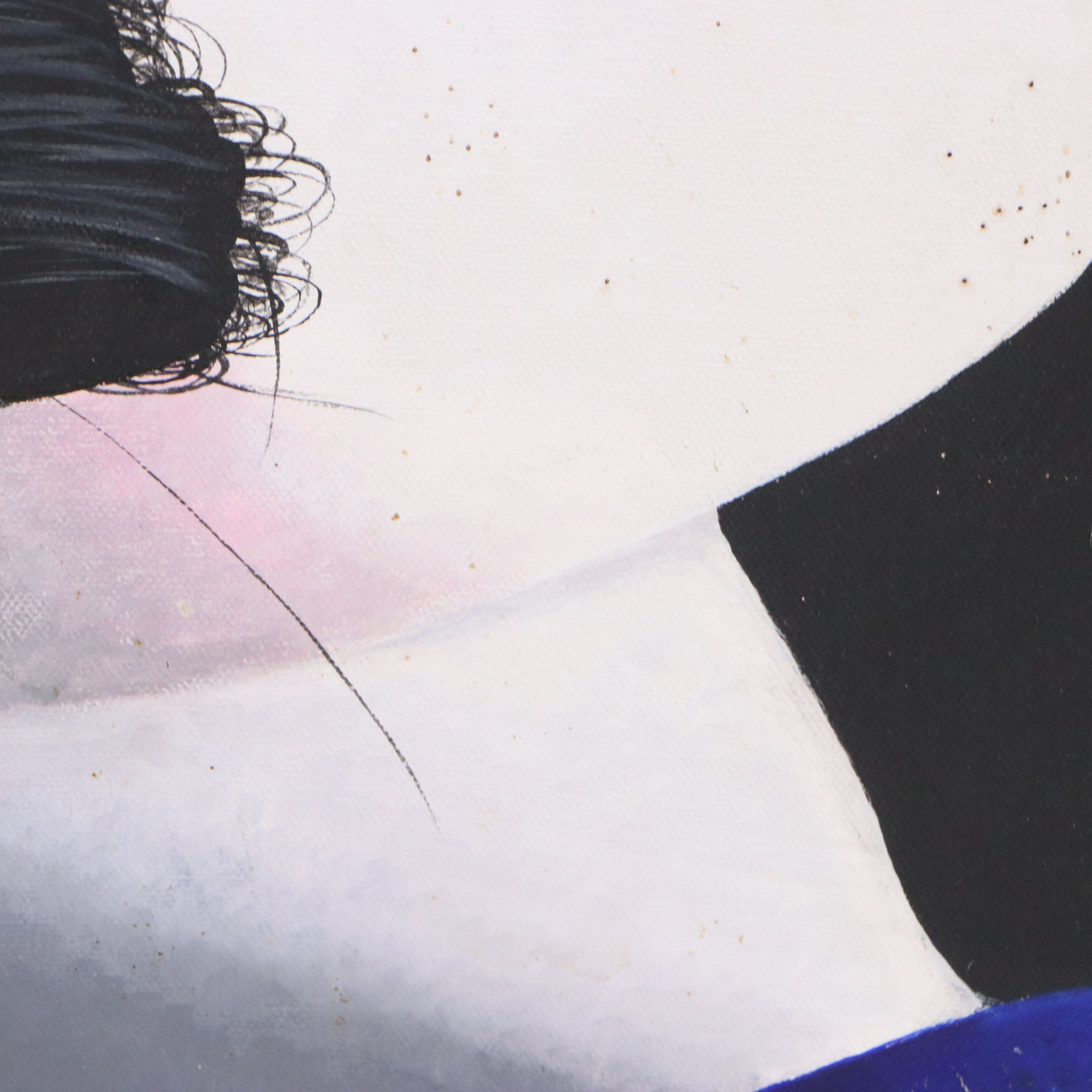 Japanese Portrait Oil Painting, 21st Century