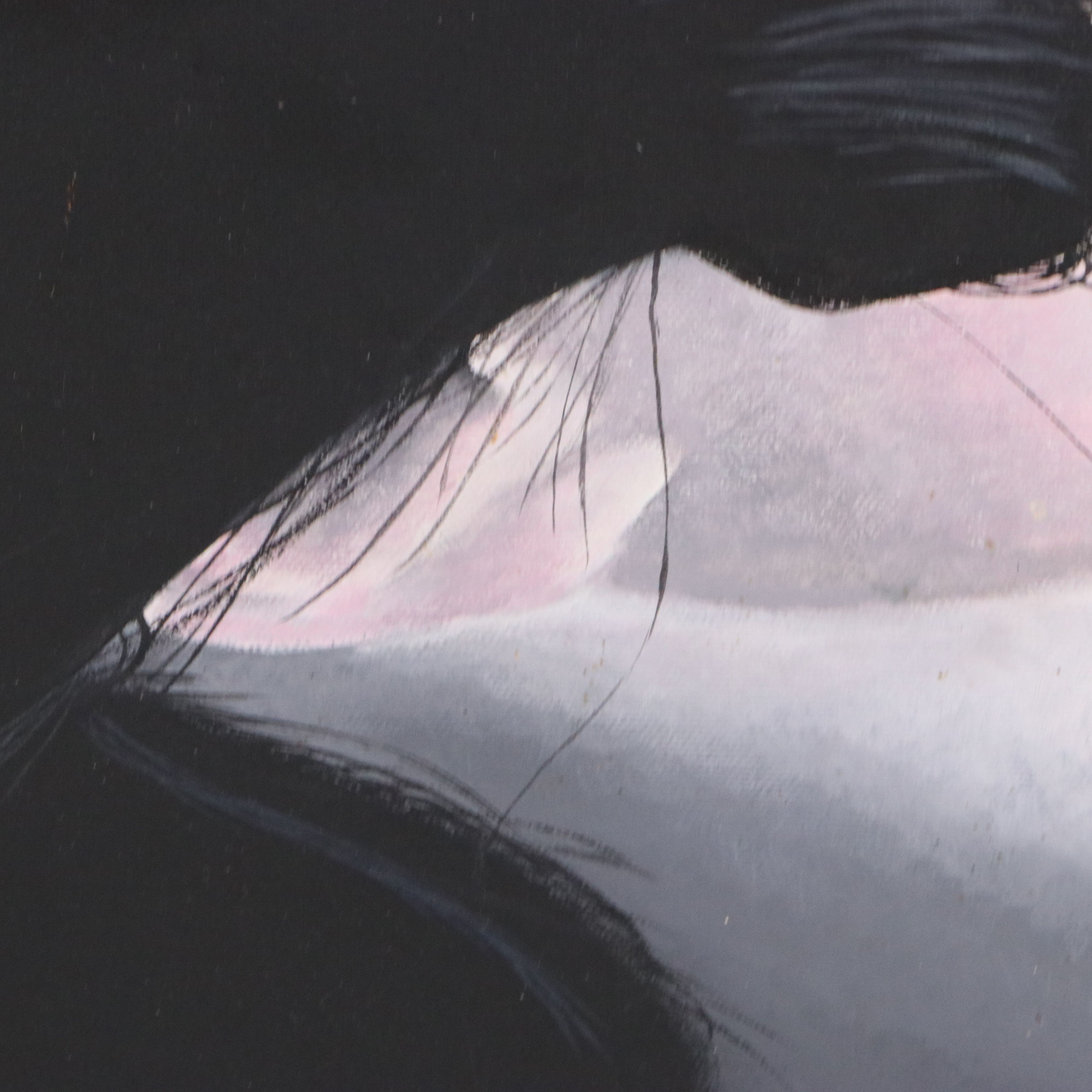 Japanese Portrait Oil Painting, 21st Century