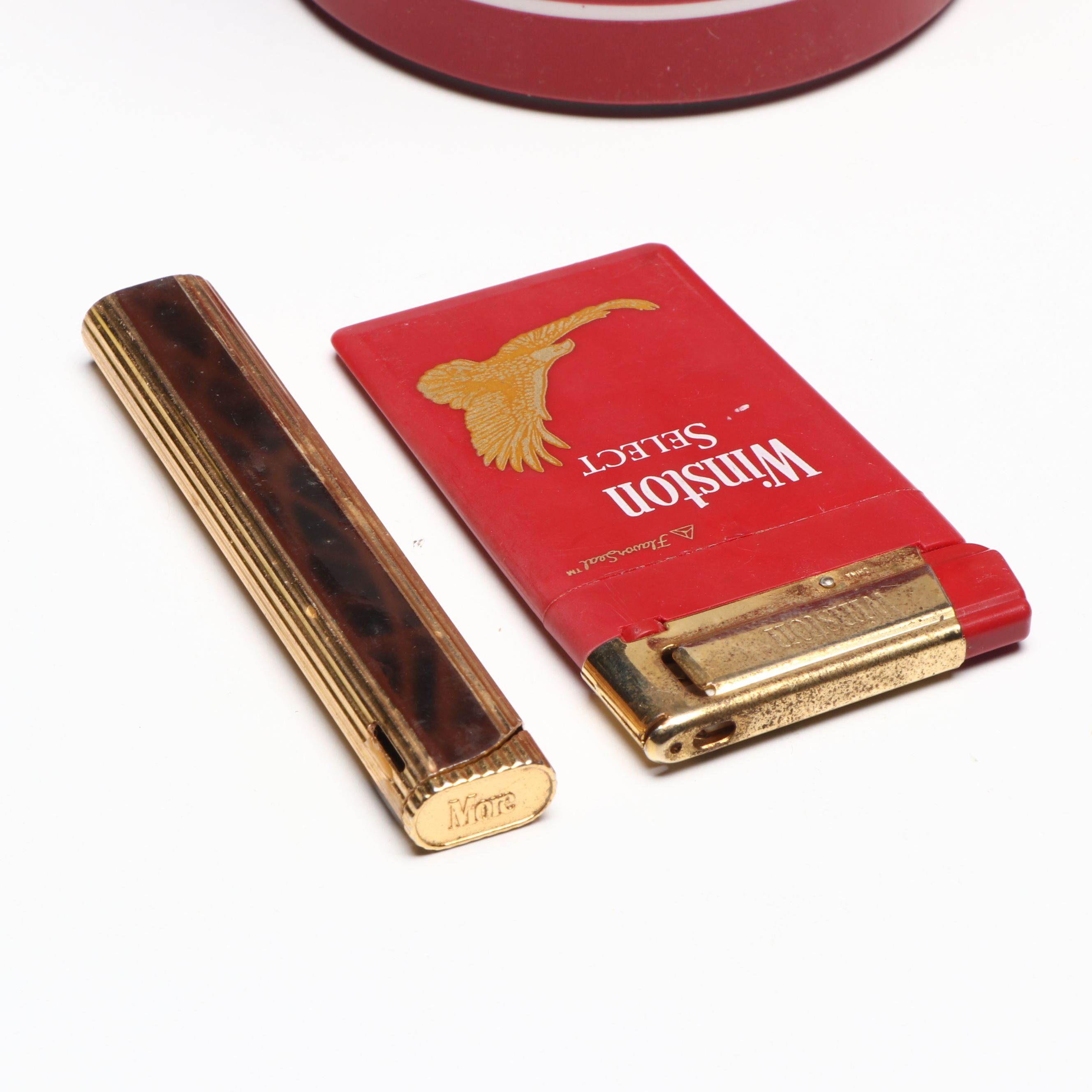 Winston Mugs, Plaque, Alarm Clock and More Vintage Advertising Memorabilia