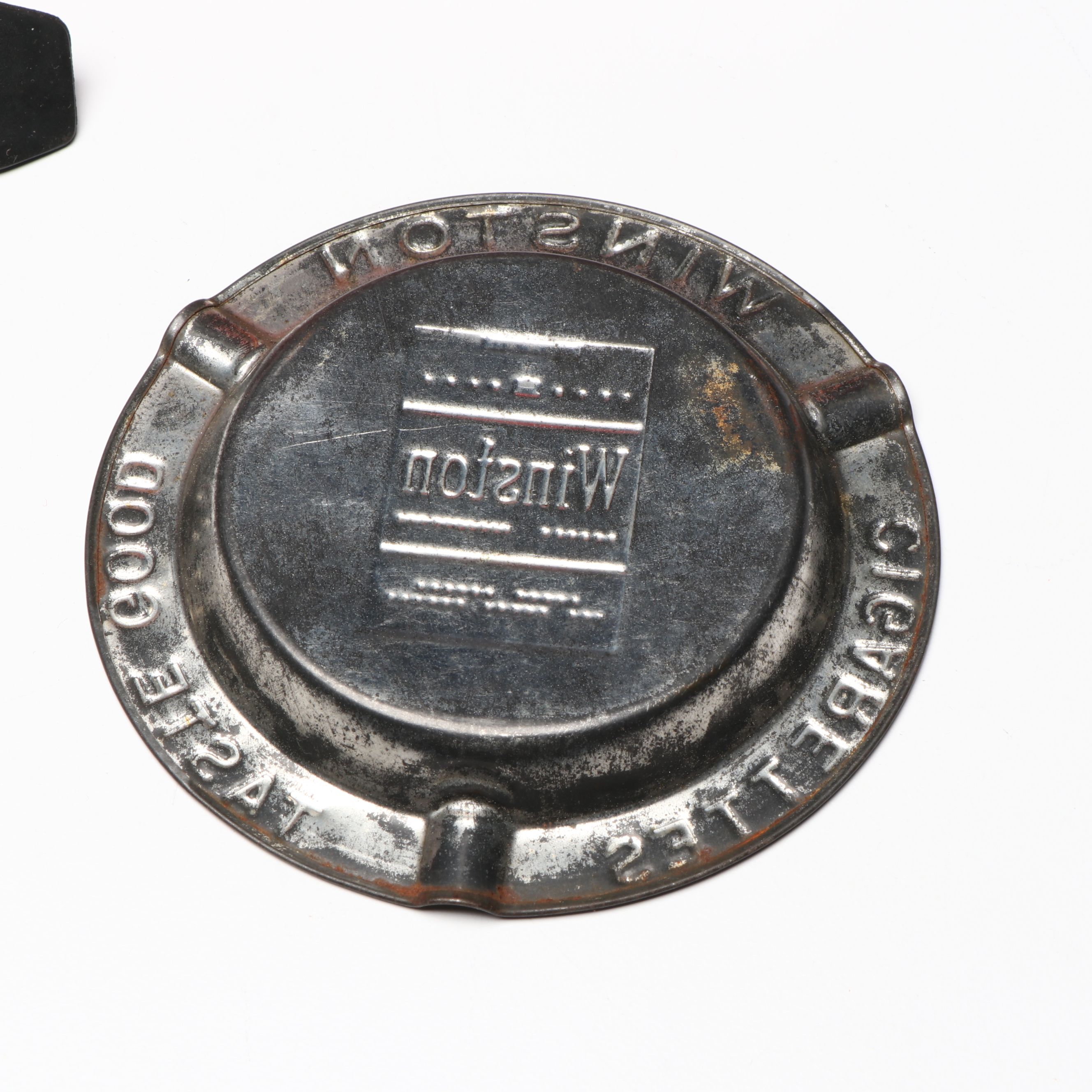 Winston Mugs, Plaque, Alarm Clock and More Vintage Advertising Memorabilia