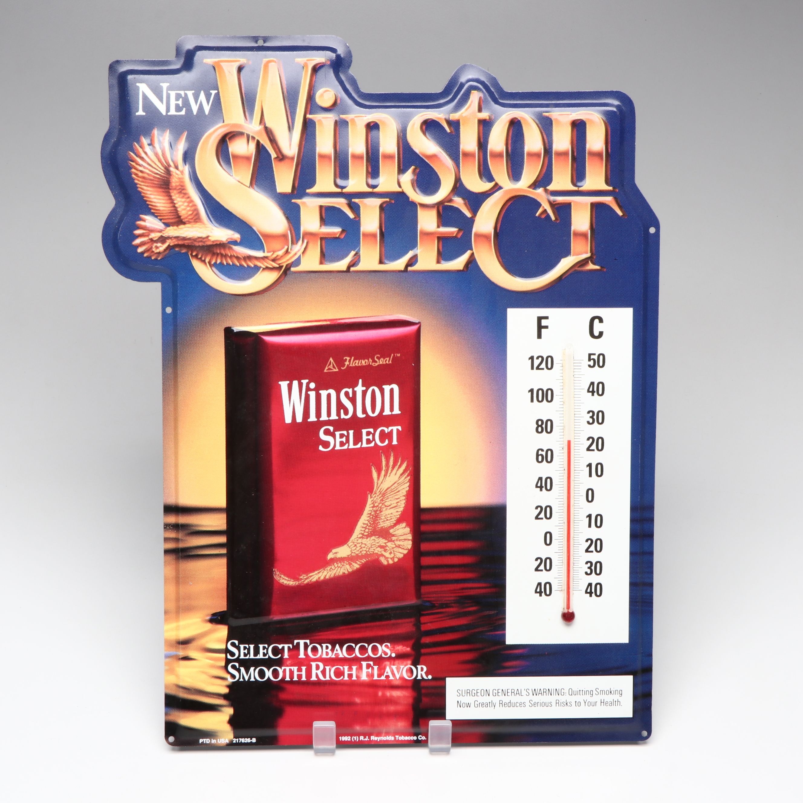 Winston Mugs, Plaque, Alarm Clock and More Vintage Advertising Memorabilia