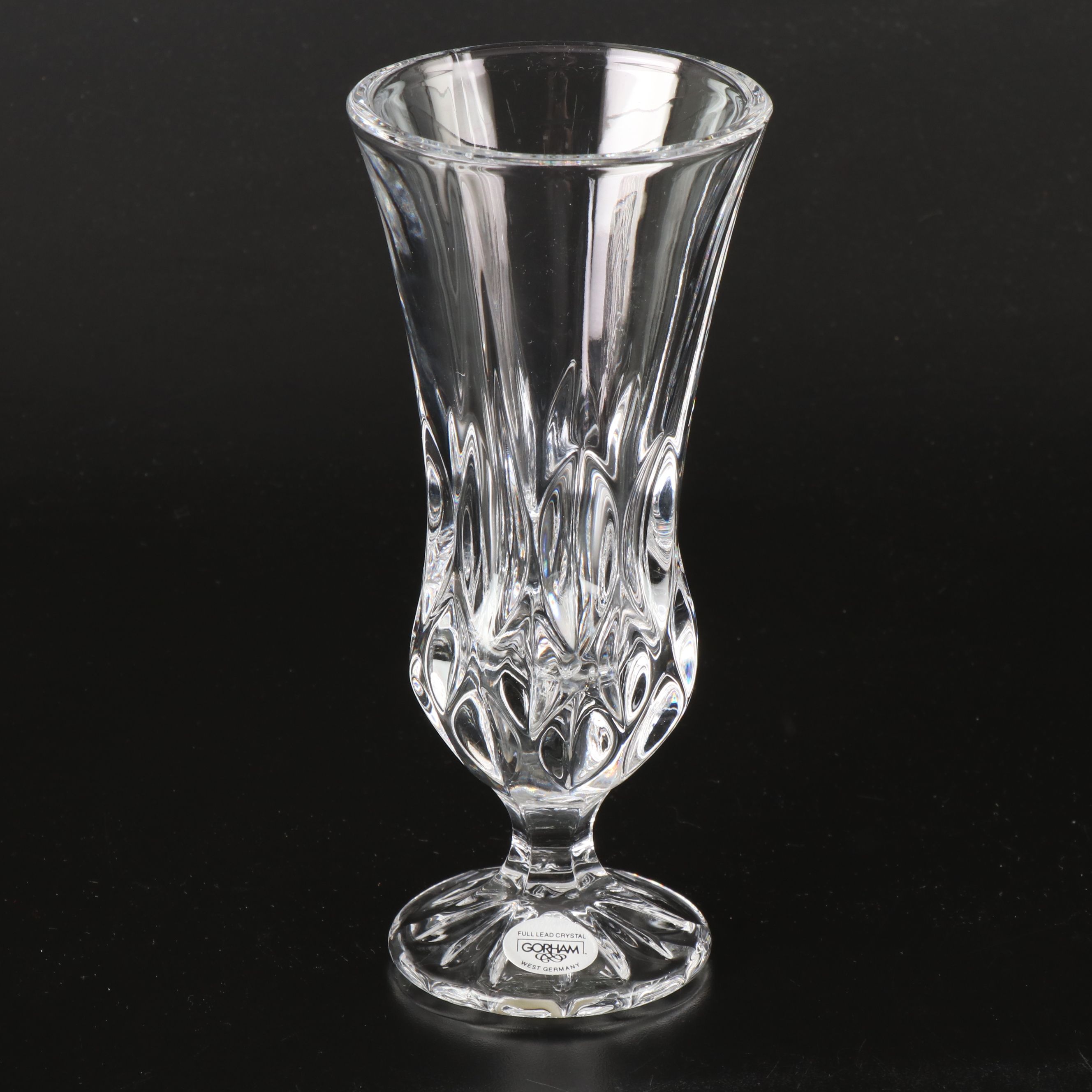 Imperial Pinwheel Cut Crystal Champagne Bucket with Other Crystal Table Décor