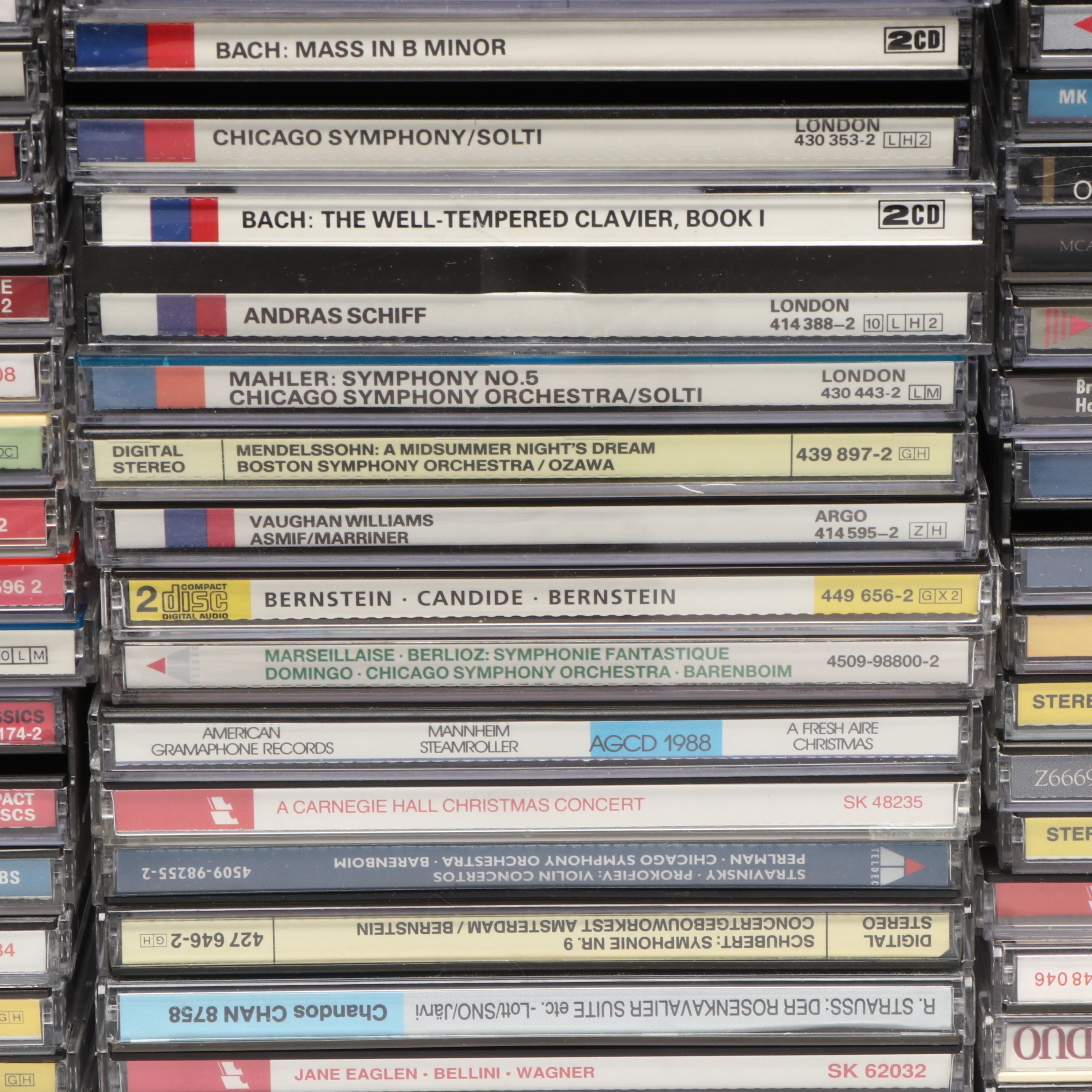 Mozart, Mendelssohn, Bach and More Classical and Orchestral CDs