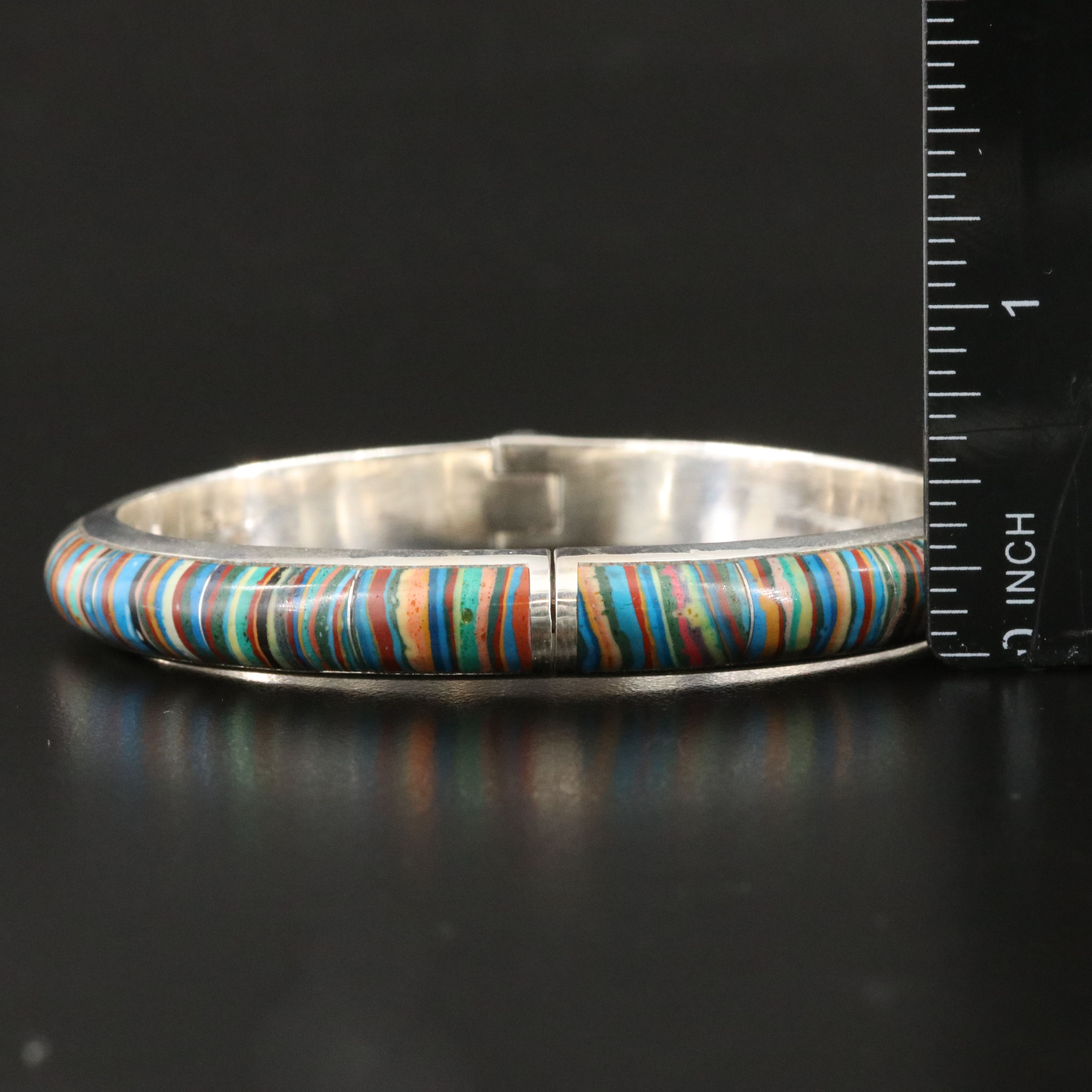 Desert Rose Trading Sterling Bangle Bracelet