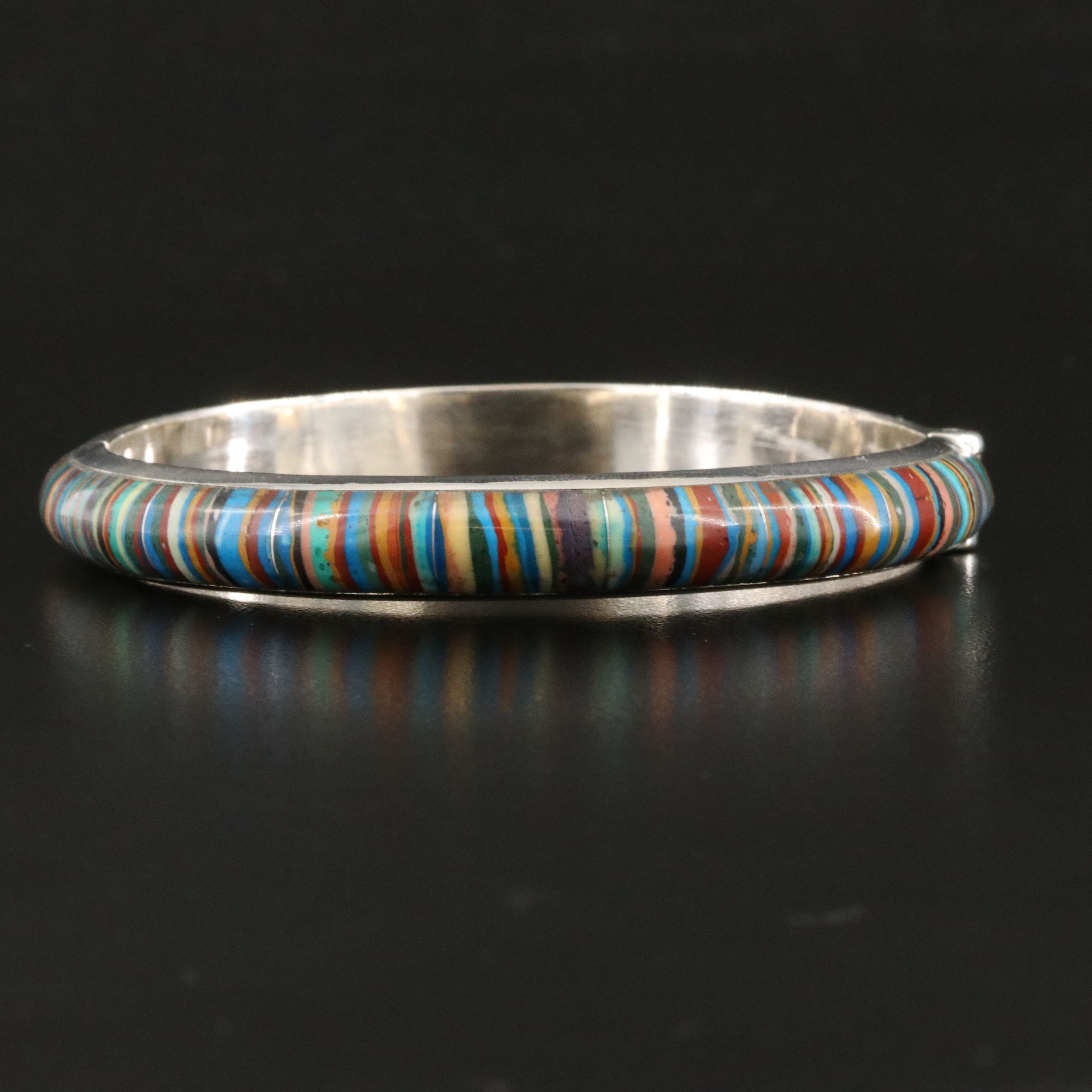 Desert Rose Trading Sterling Bangle Bracelet