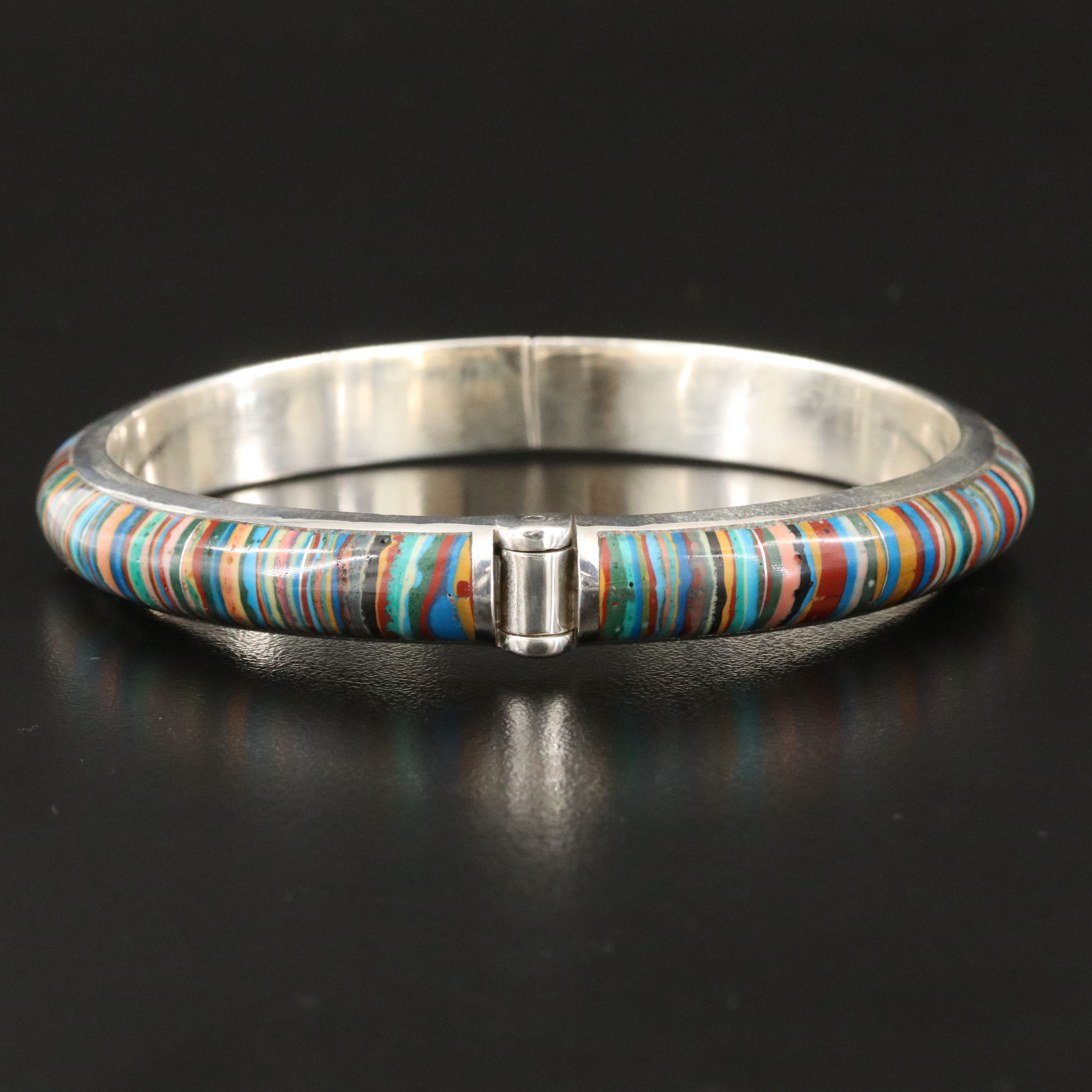 Desert Rose Trading Sterling Bangle Bracelet