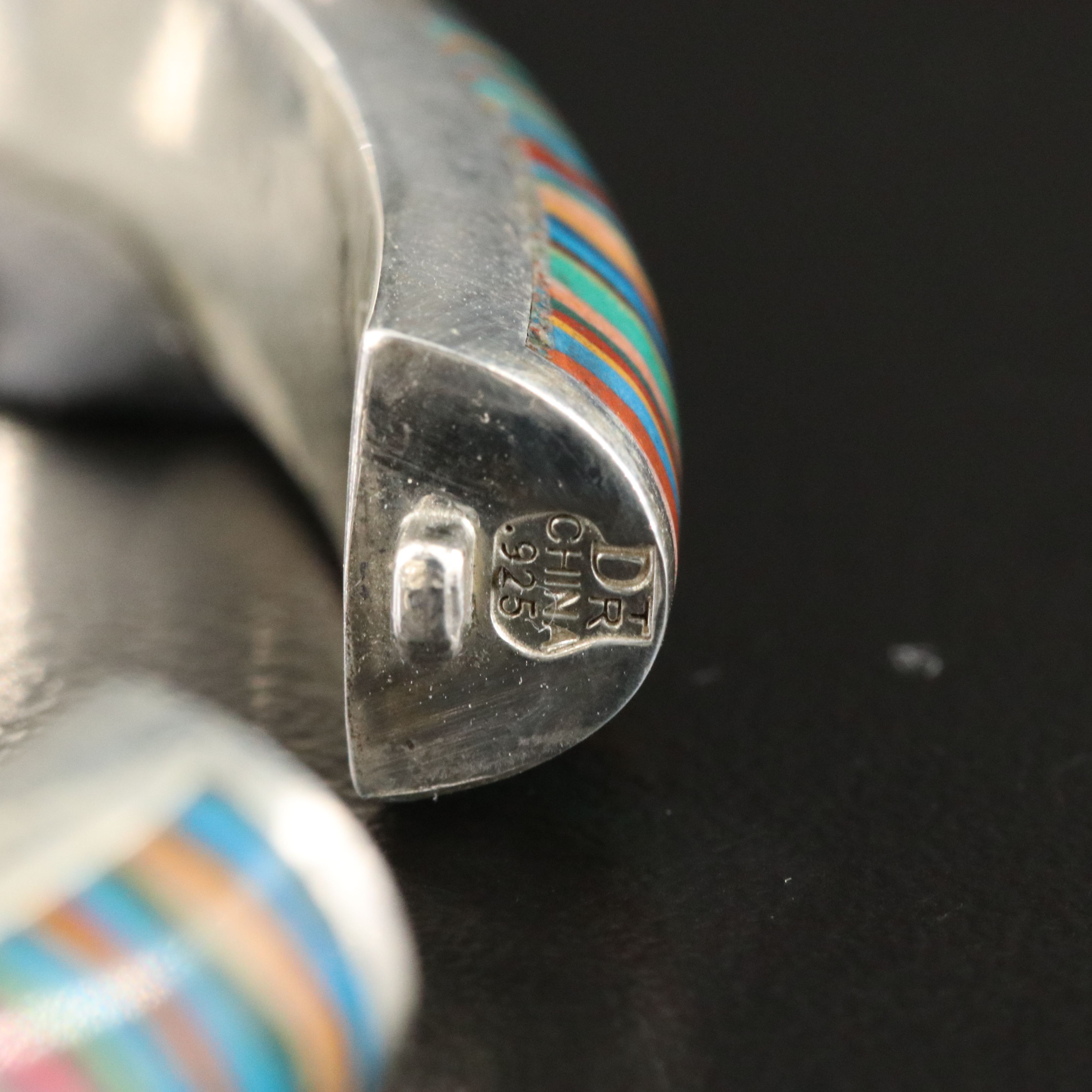 Desert Rose Trading Sterling Bangle Bracelet