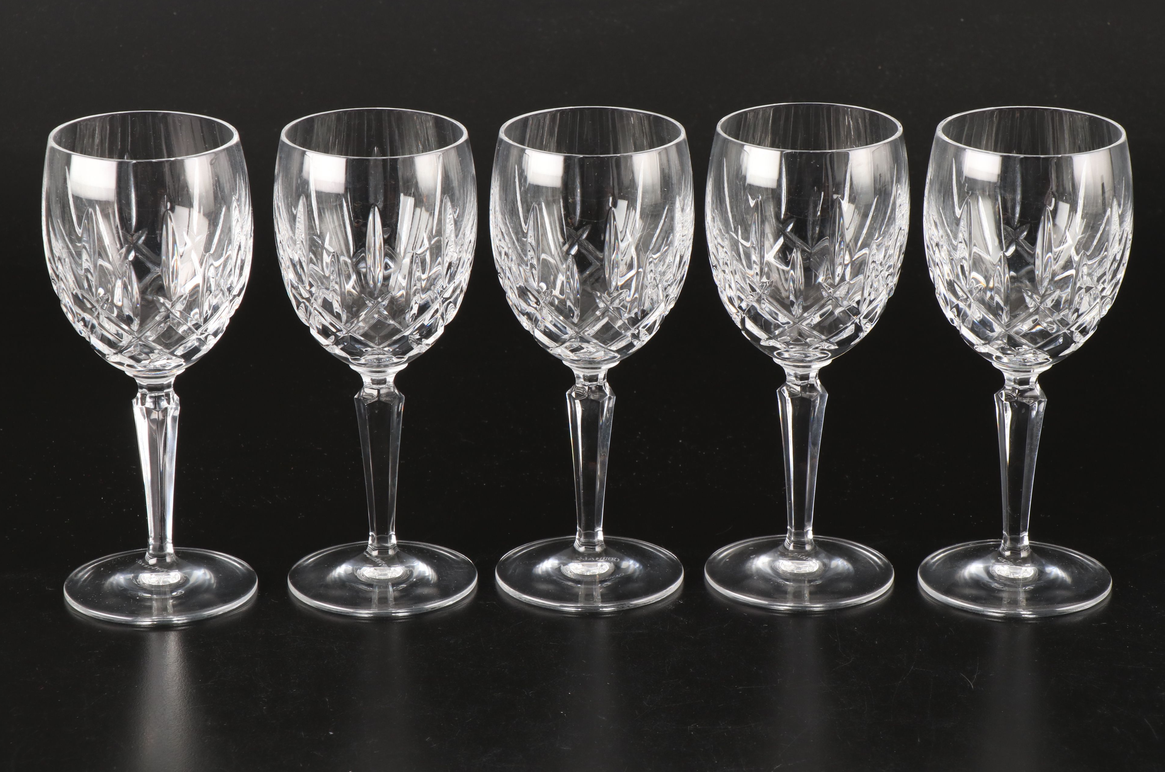 Gorham "Lady Anne" Crystal Wine Glasses