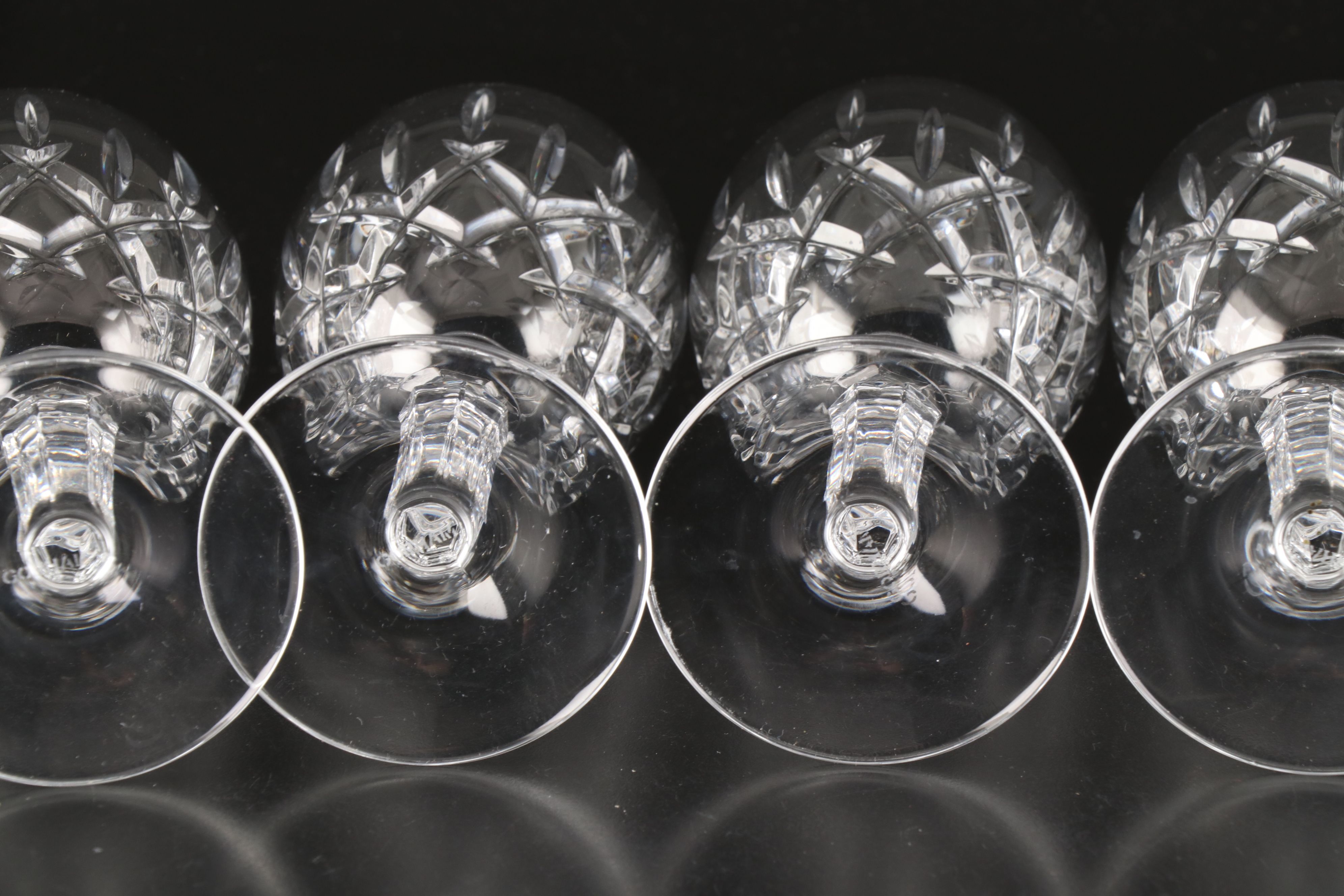 Gorham "Lady Anne" Crystal Wine Glasses