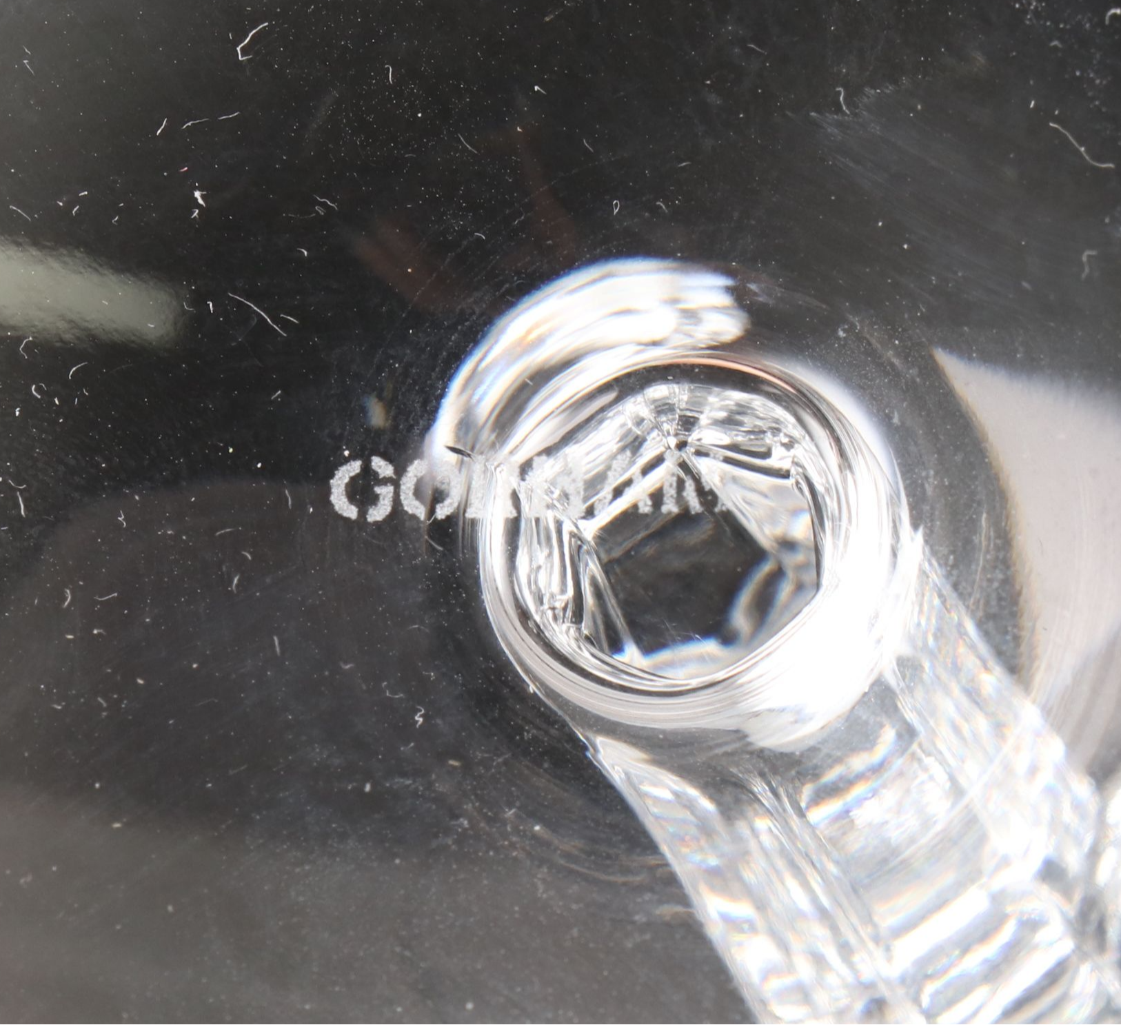 Gorham "Lady Anne" Crystal Wine Glasses