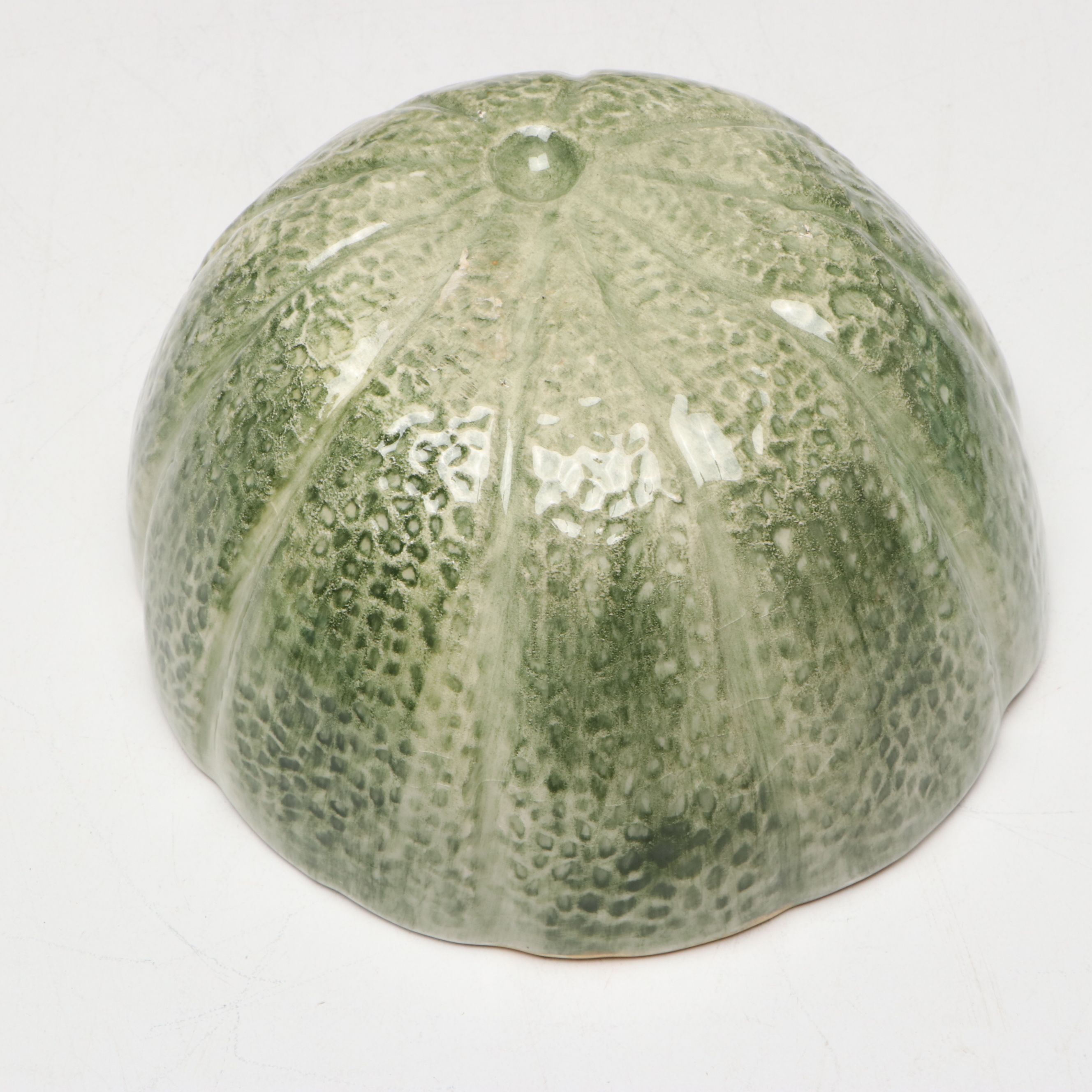 Bordallo Pinheiro Earthenware Melon Bowls with Other Ceramics