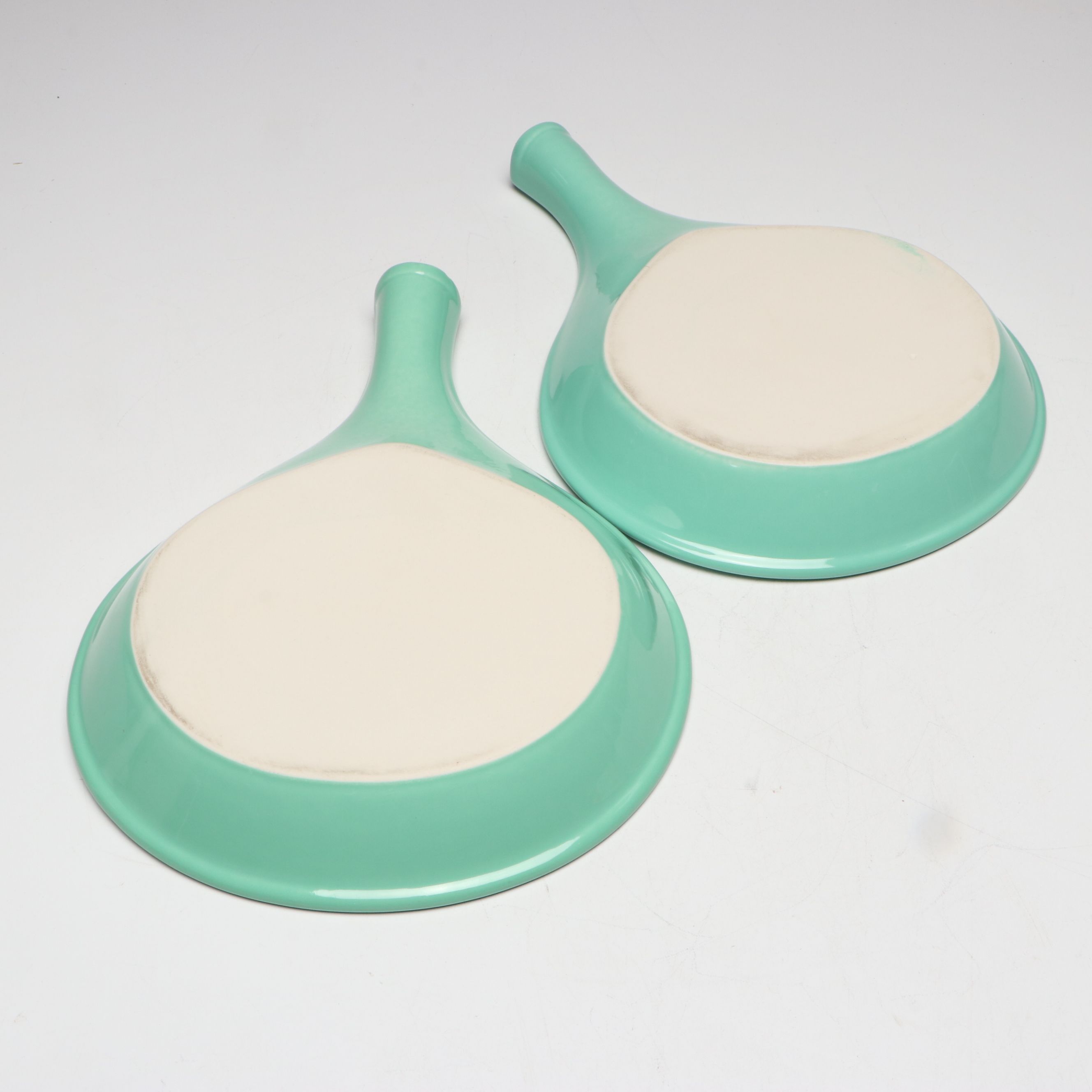 Bordallo Pinheiro Earthenware Melon Bowls with Other Ceramics