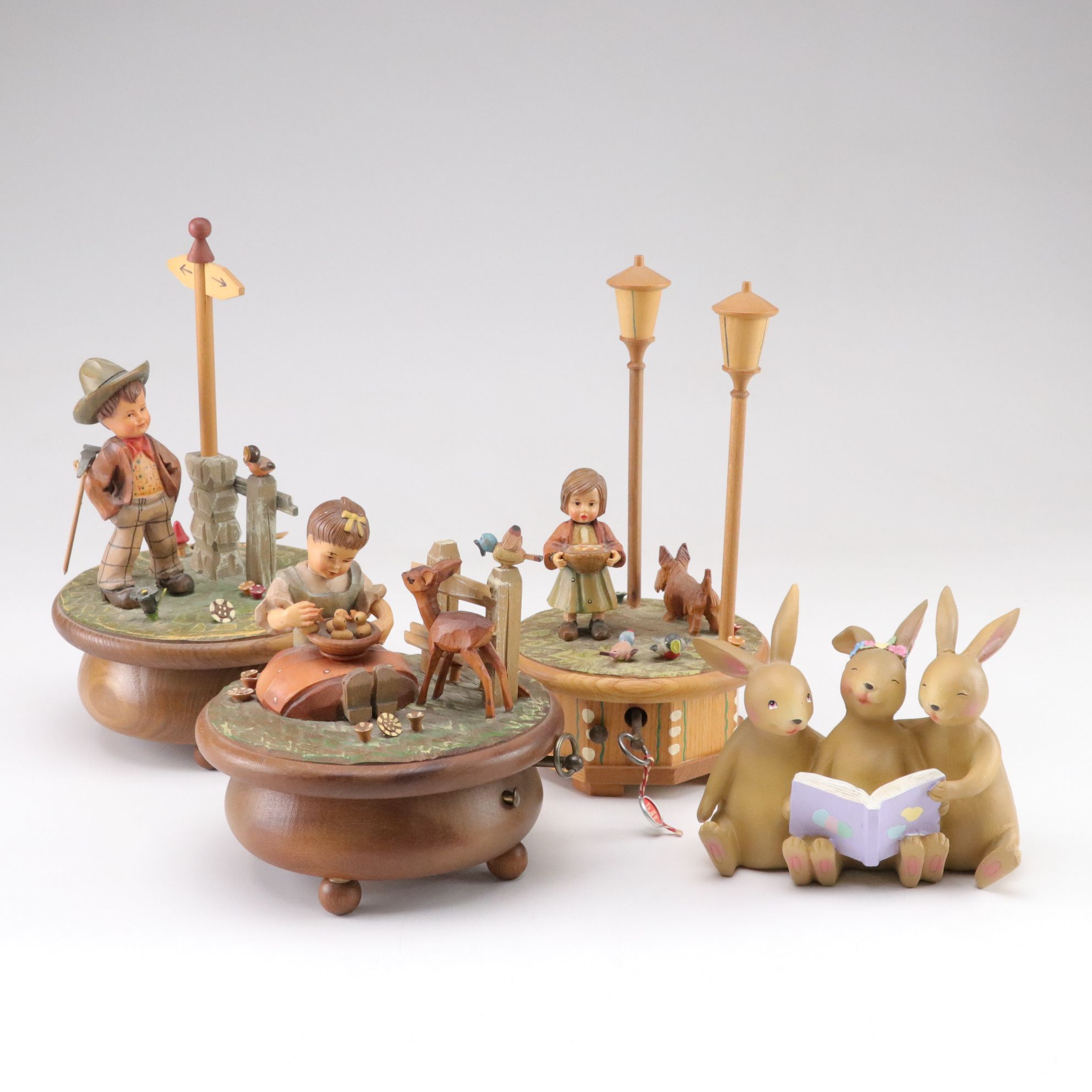 Thorens "The Happy Wanderer" and Other Music Boxes